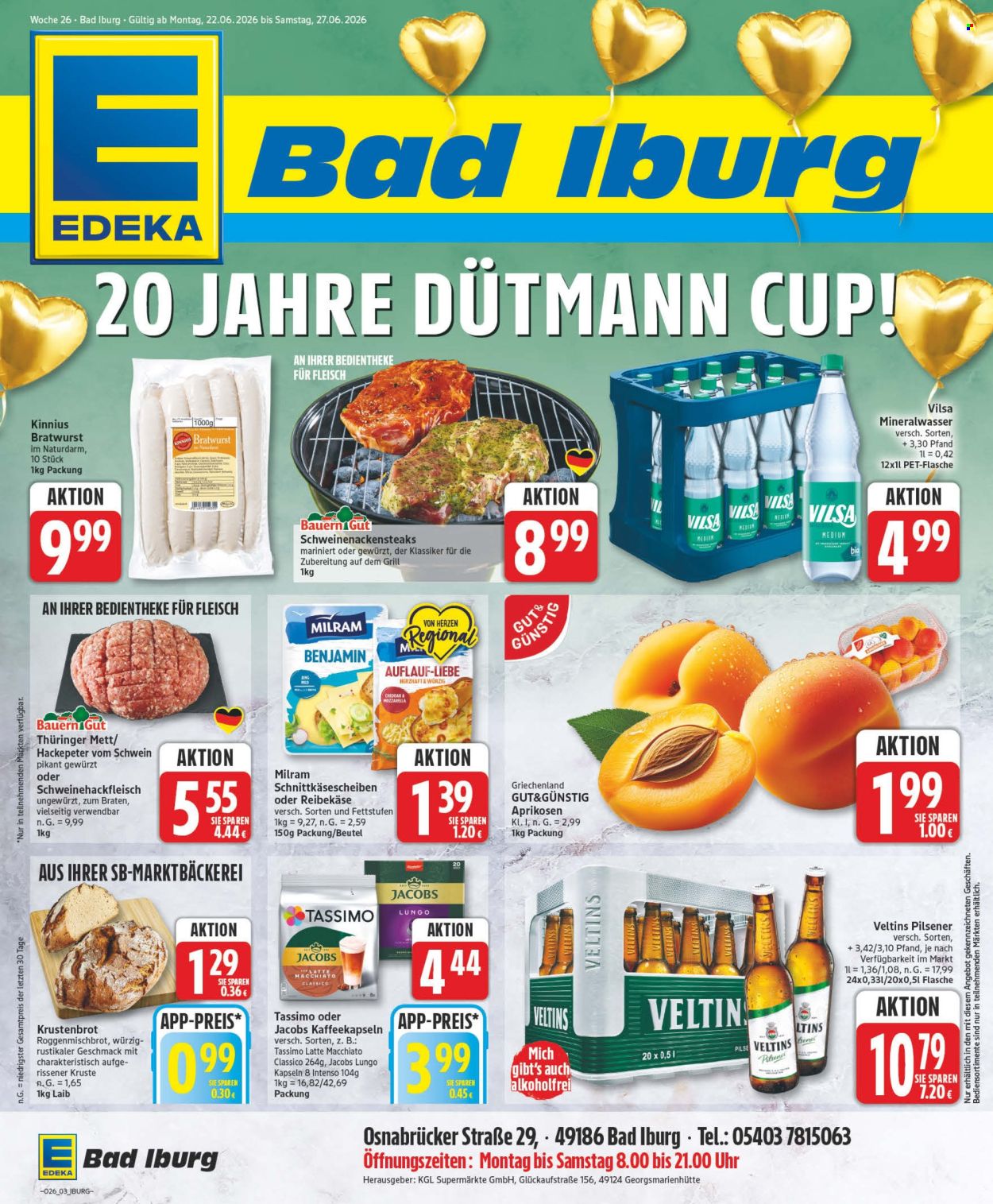 Edeka Prospekte  - 22.06.2026 - 27.06.2026. Seite 3