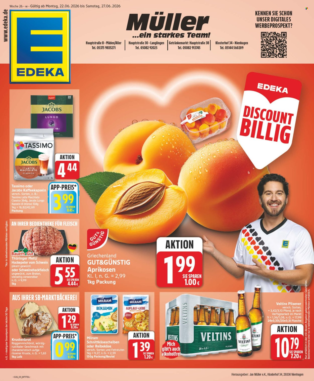 Edeka Prospekte  - 22.06.2026 - 27.06.2026. Seite 3