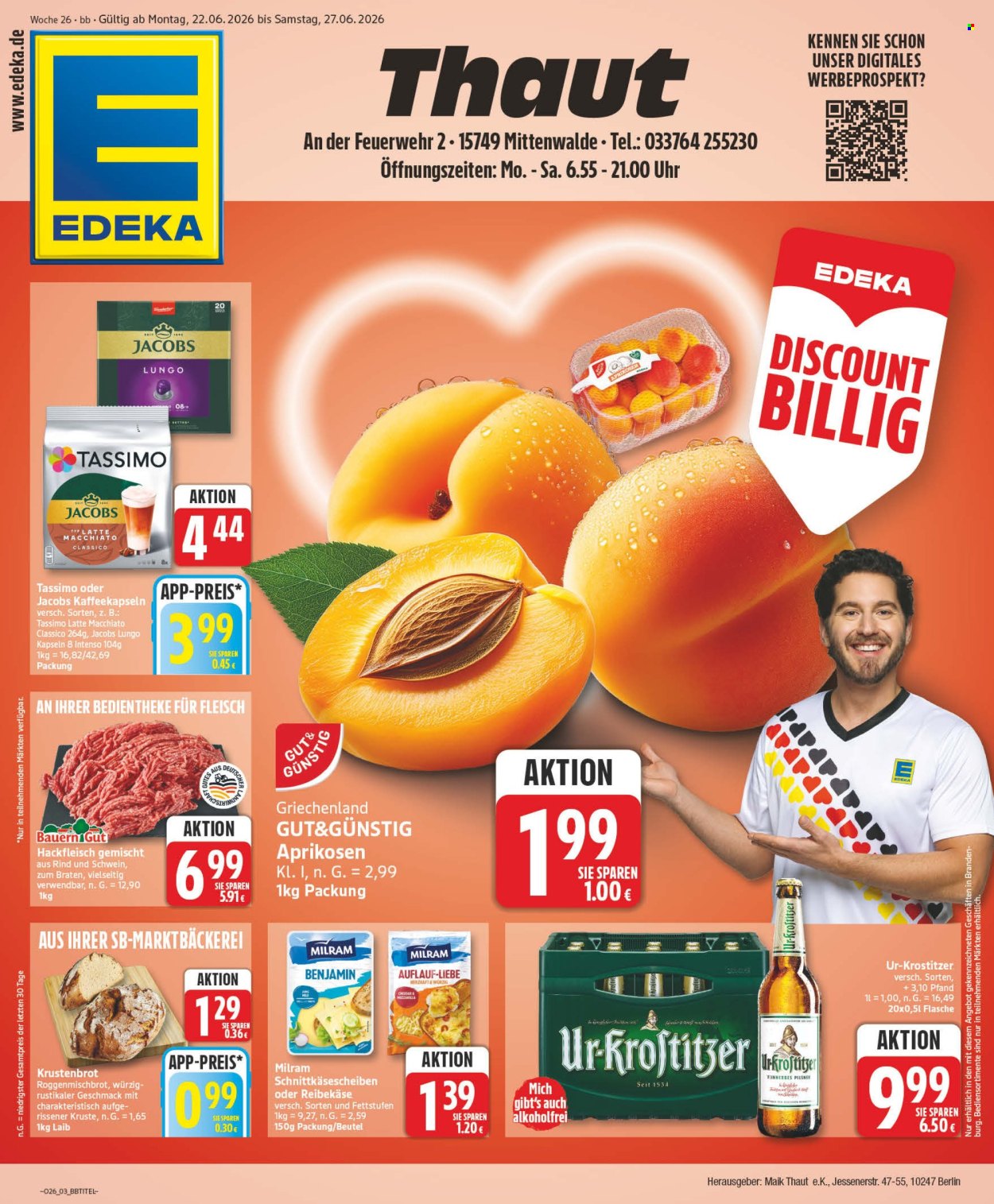 Edeka Prospekte  - 22.06.2026 - 27.06.2026. Seite 3