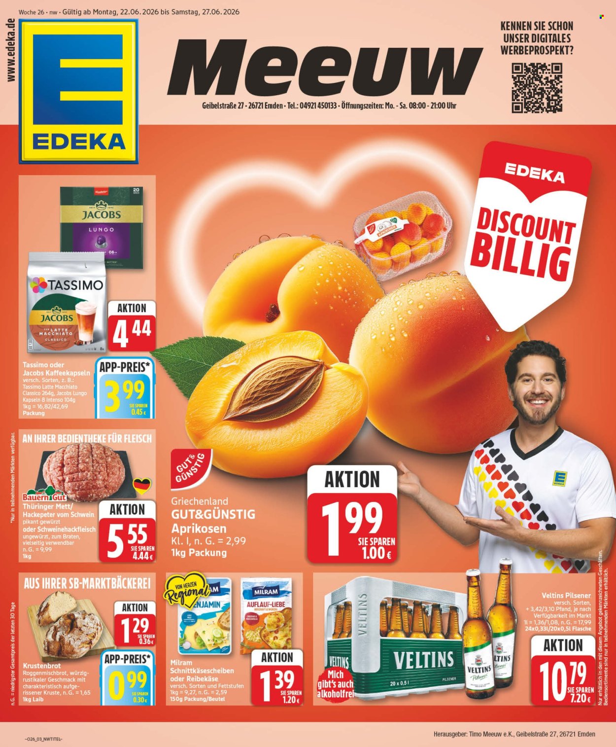 Edeka Prospekte  - 22.06.2026 - 27.06.2026. Seite 3