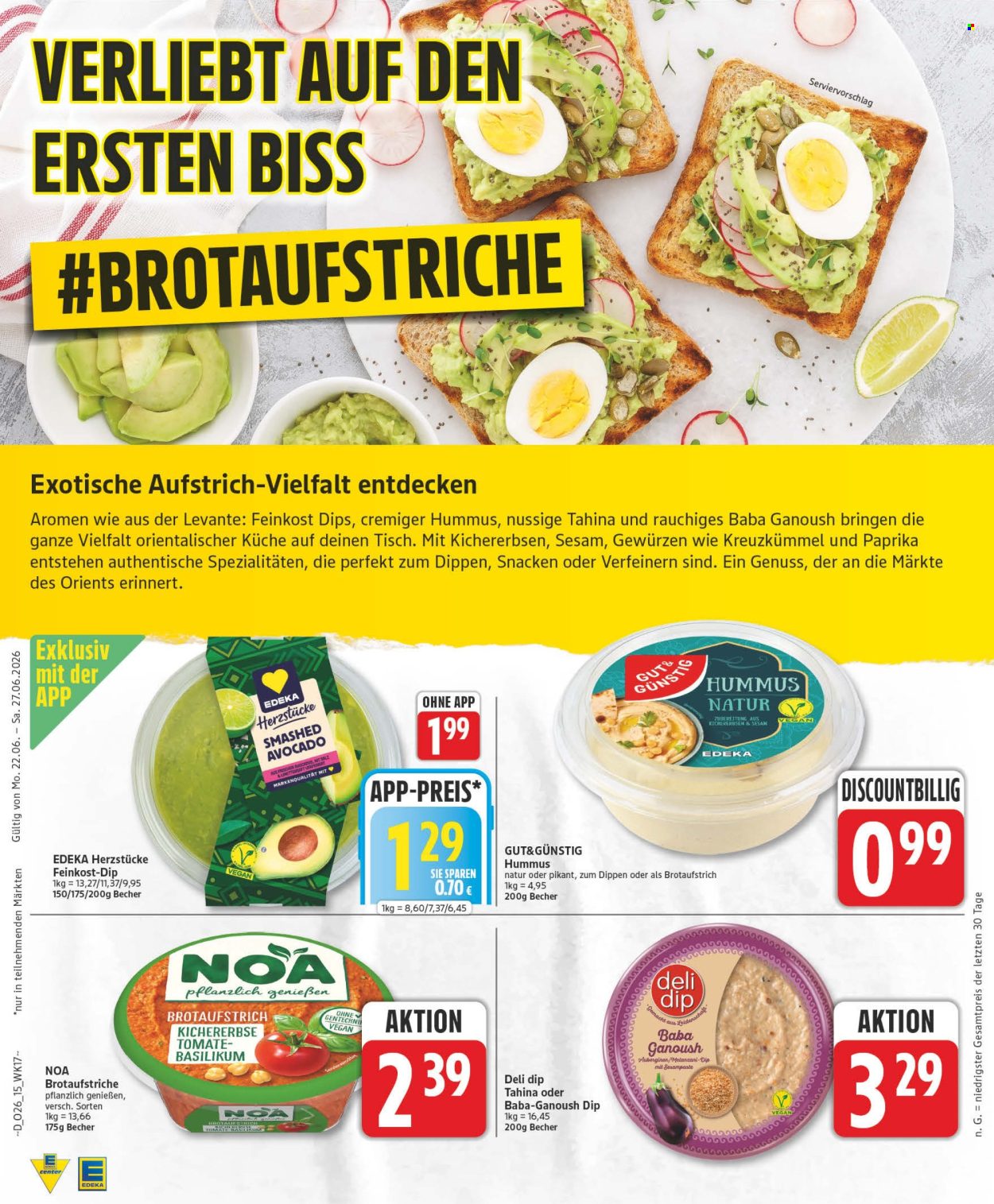Edeka Prospekte  - 22.06.2026 - 27.06.2026. Seite 15