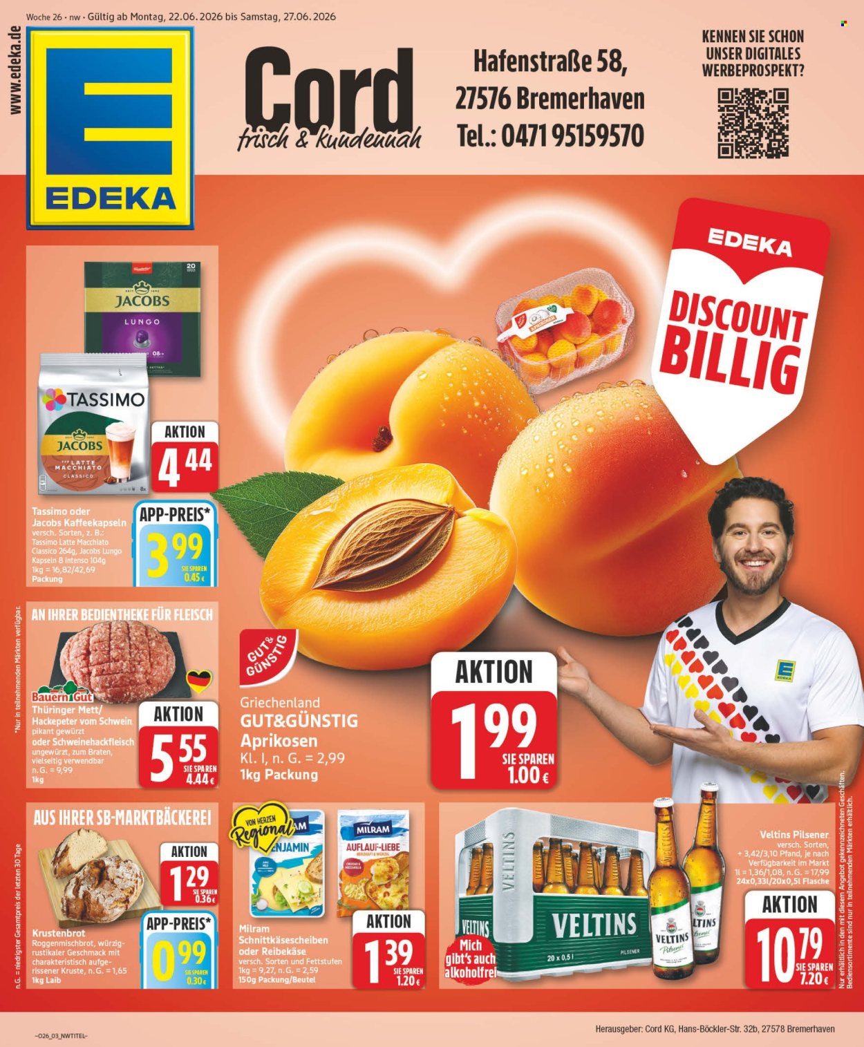 Edeka Prospekte  - 22.06.2026 - 27.06.2026. Seite 3