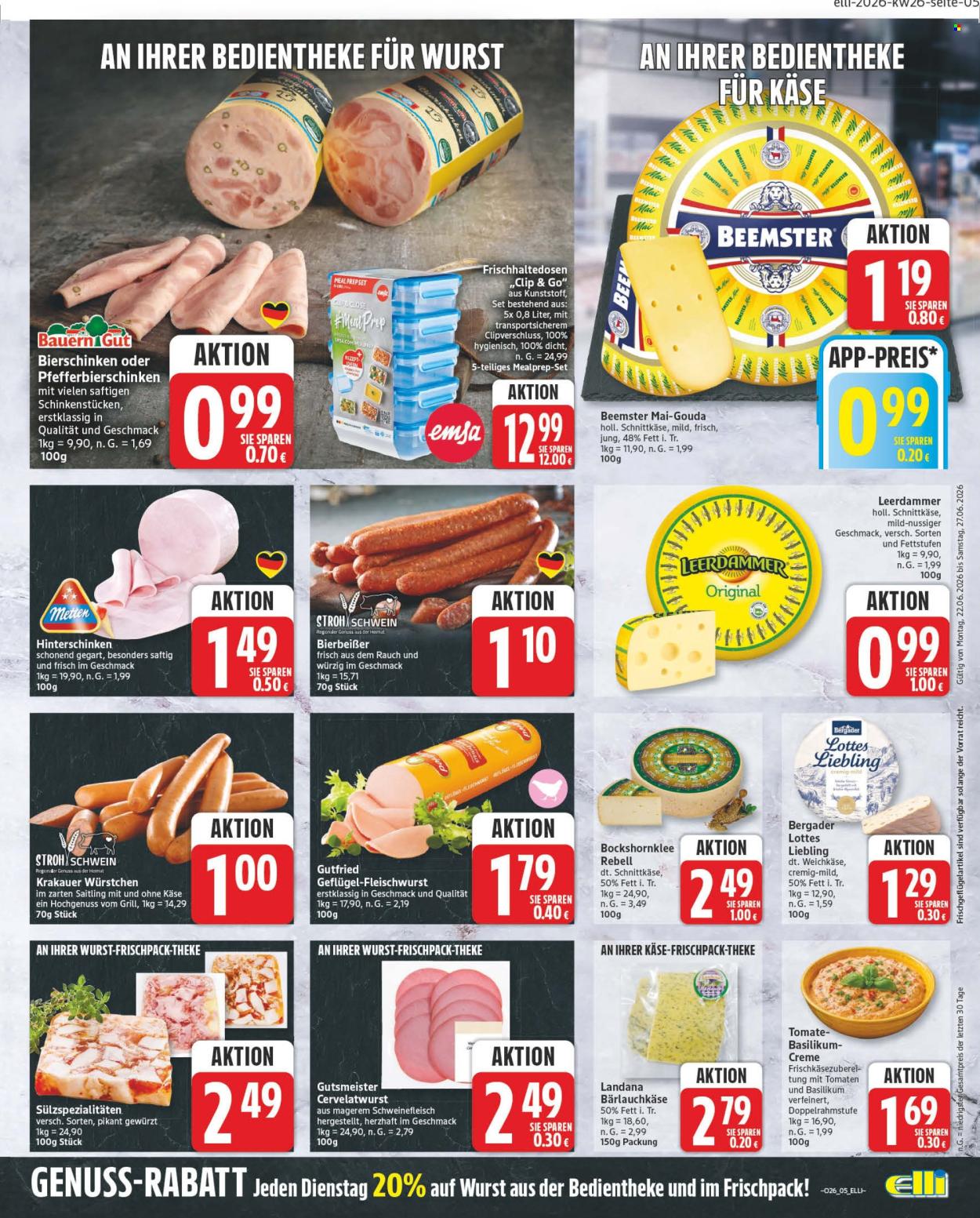 Edeka Prospekte  - 22.06.2026 - 27.06.2026. Seite 5