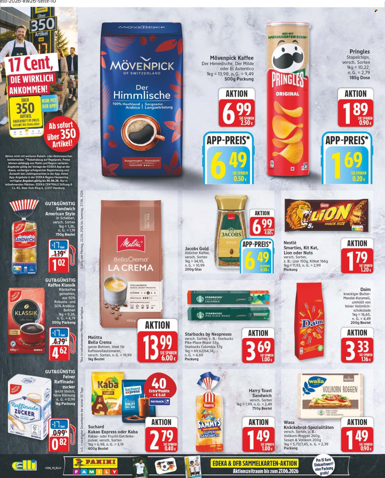 Edeka Prospekte  - 22.06.2026 - 27.06.2026. Seite 10