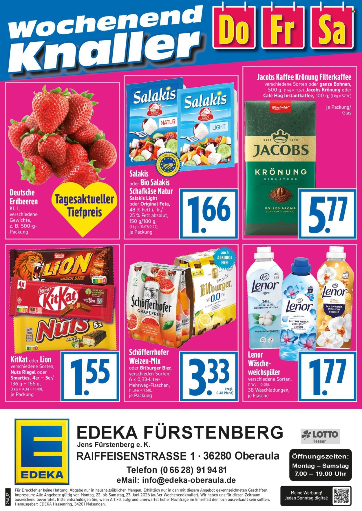 Edeka Prospekte  - 22.06.2026 - 27.06.2026. Seite 12