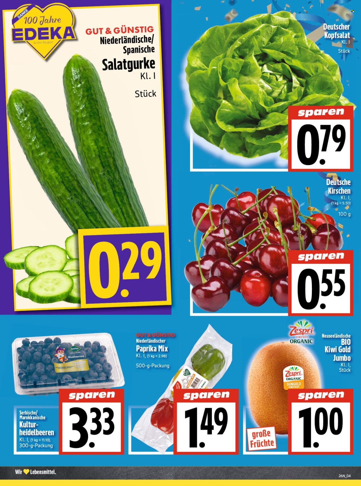 Edeka Prospekte  - 22.06.2026 - 27.06.2026. Seite 4
