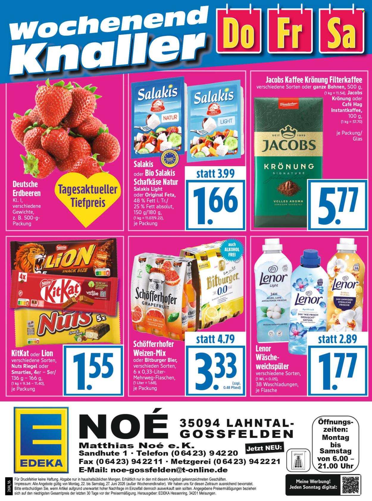 Edeka Prospekte  - 22.06.2026 - 27.06.2026. Seite 16