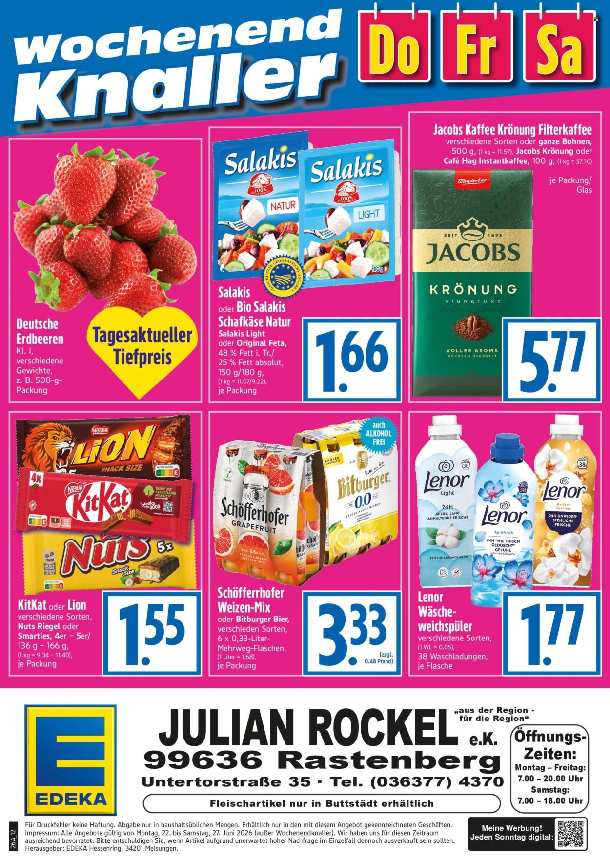 Edeka Prospekte  - 22.06.2026 - 27.06.2026. Seite 12