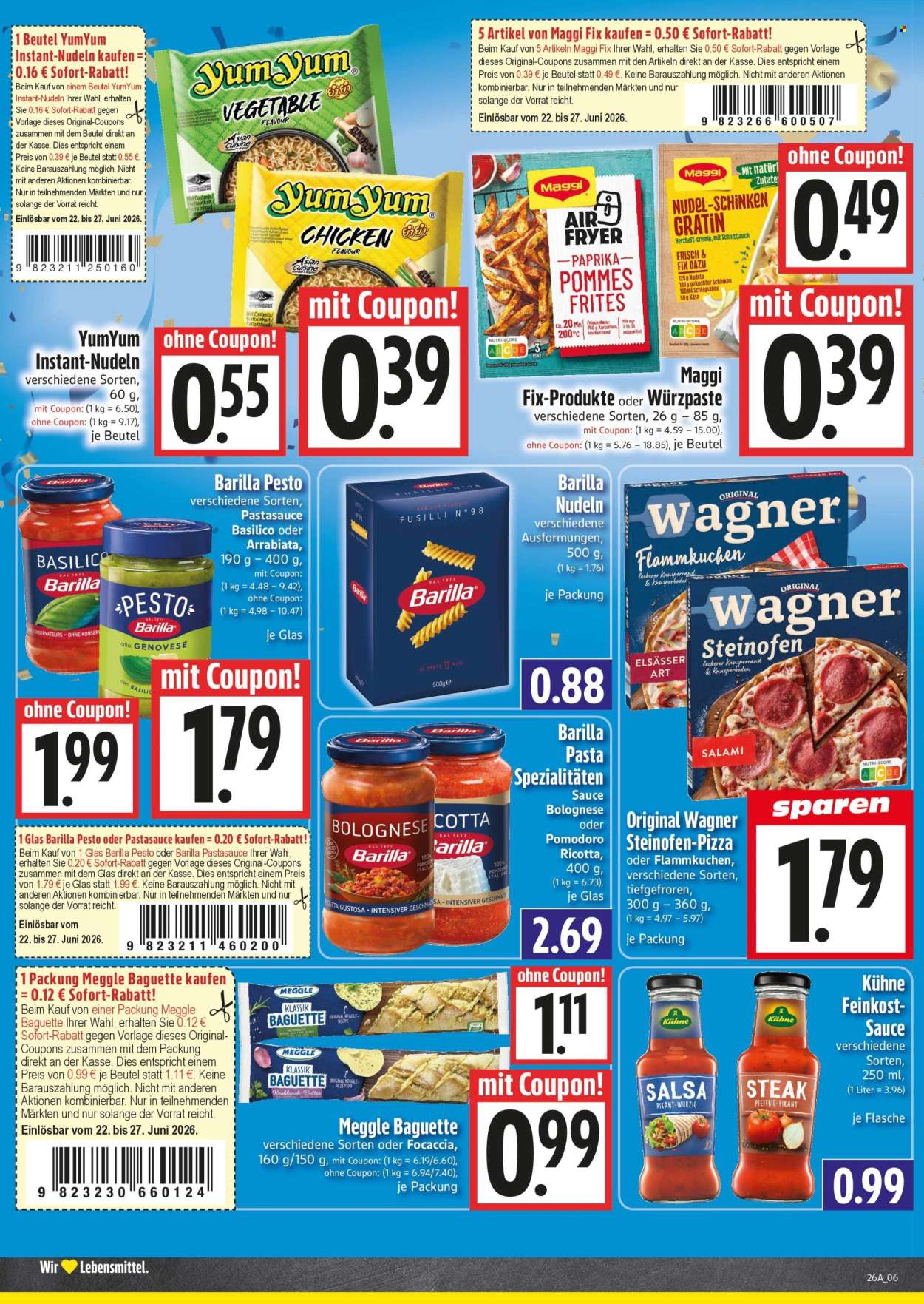 Edeka Prospekte  - 22.06.2026 - 27.06.2026. Seite 6