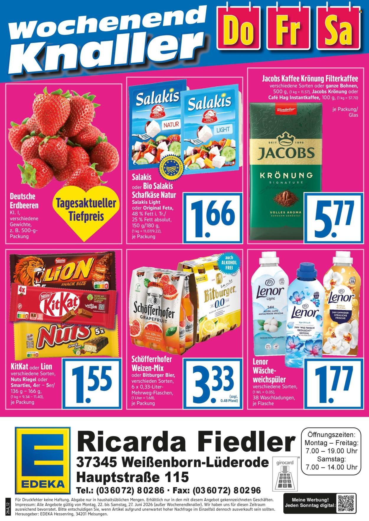Edeka Prospekte  - 22.06.2026 - 27.06.2026. Seite 12