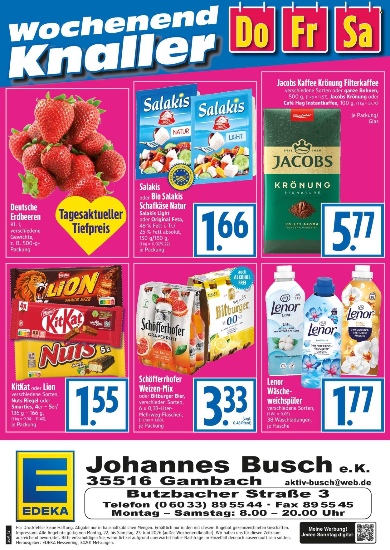 Edeka Prospekte  - 22.06.2026 - 27.06.2026. Seite 12