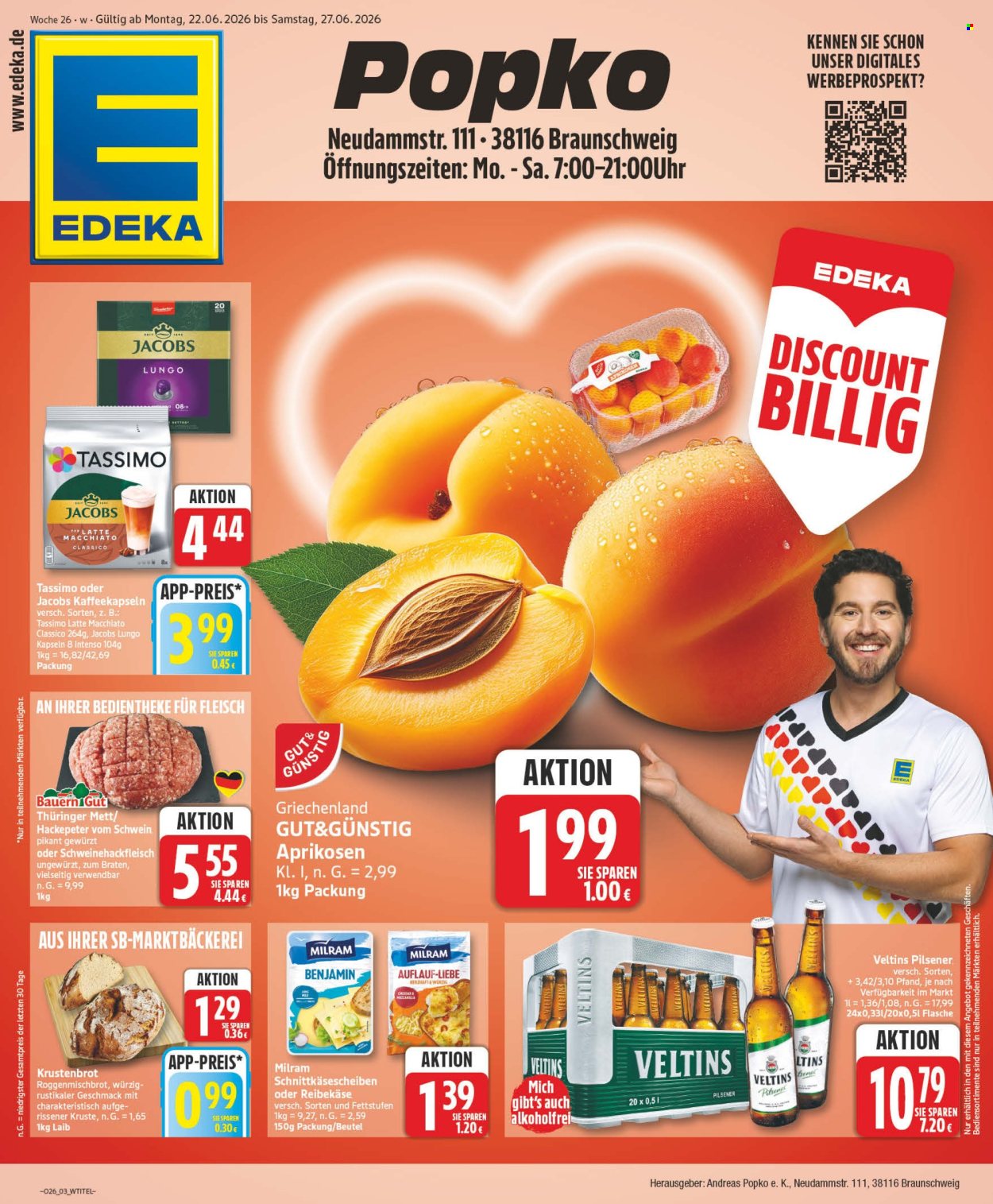 Edeka Prospekte  - 22.06.2026 - 27.06.2026. Seite 3