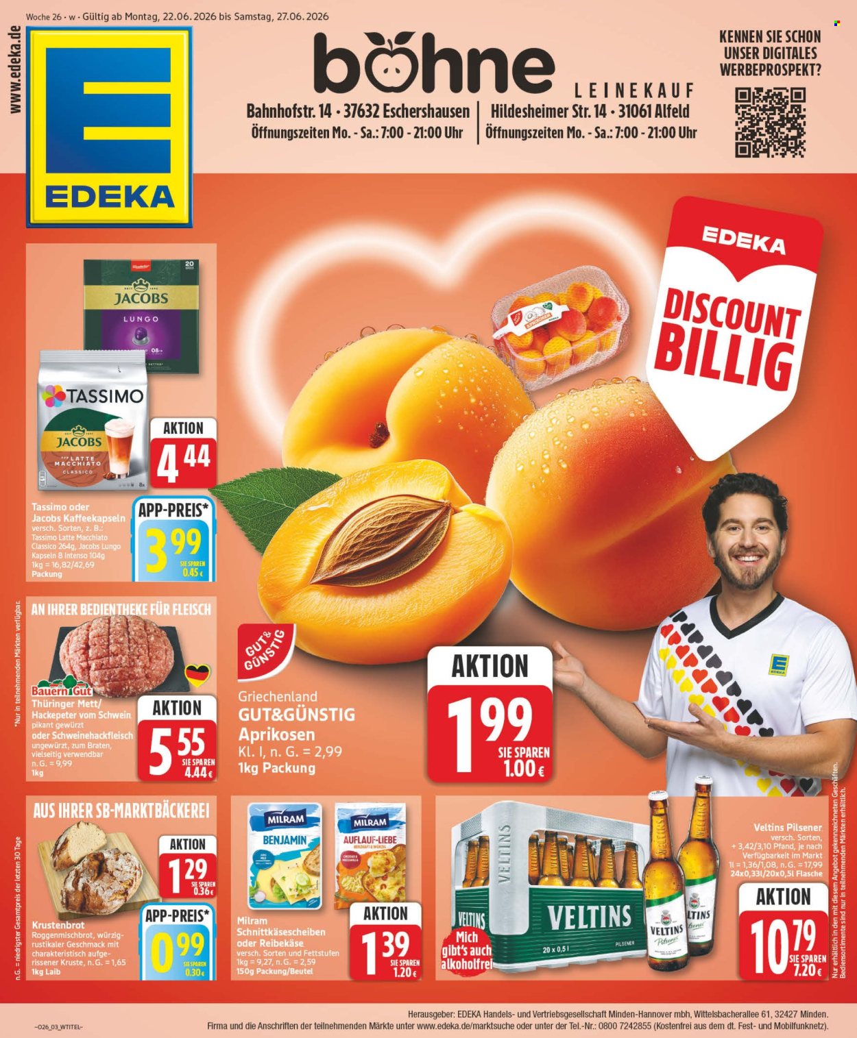 Edeka Prospekte  - 22.06.2026 - 27.06.2026. Seite 3
