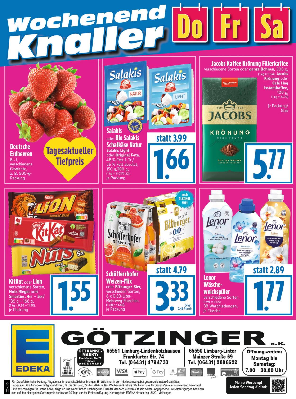 Edeka Prospekte  - 22.06.2026 - 27.06.2026. Seite 16