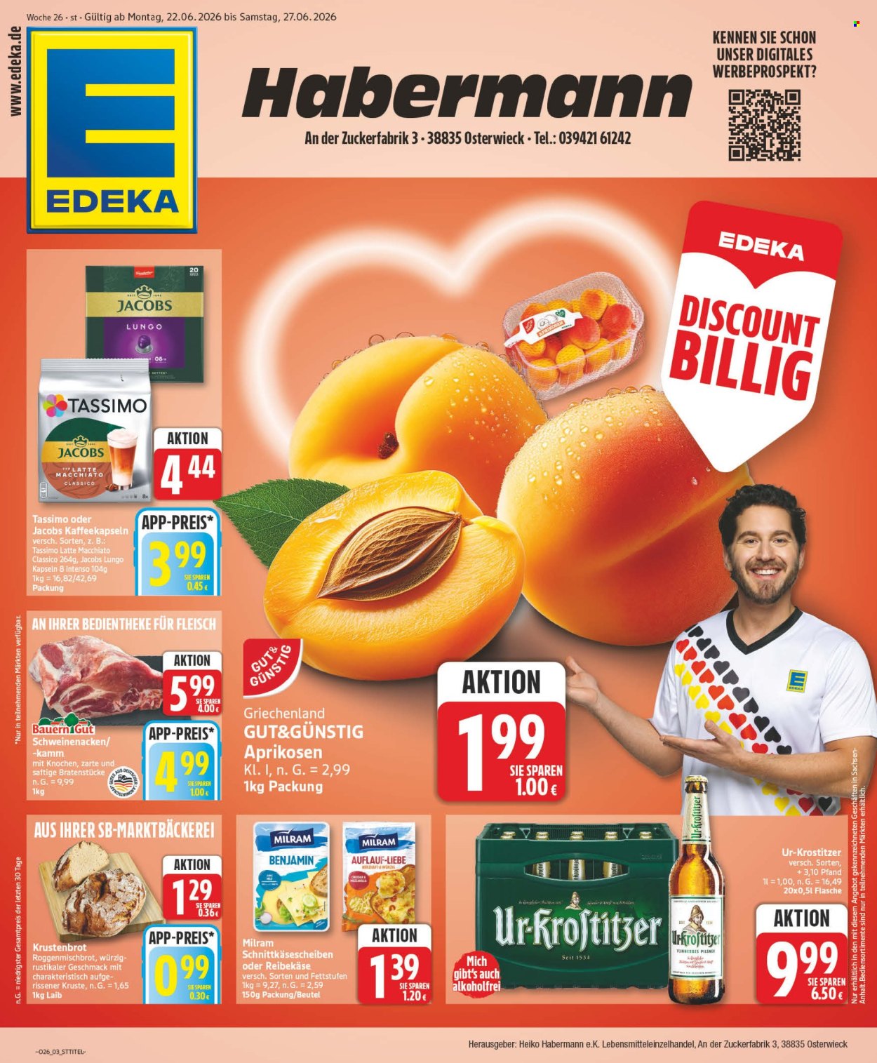 Edeka Prospekte  - 22.06.2026 - 27.06.2026. Seite 3