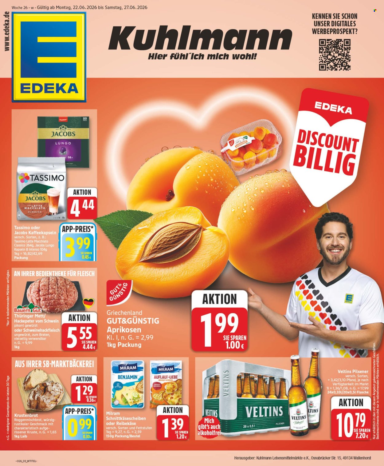Edeka Prospekte  - 22.06.2026 - 27.06.2026. Seite 3
