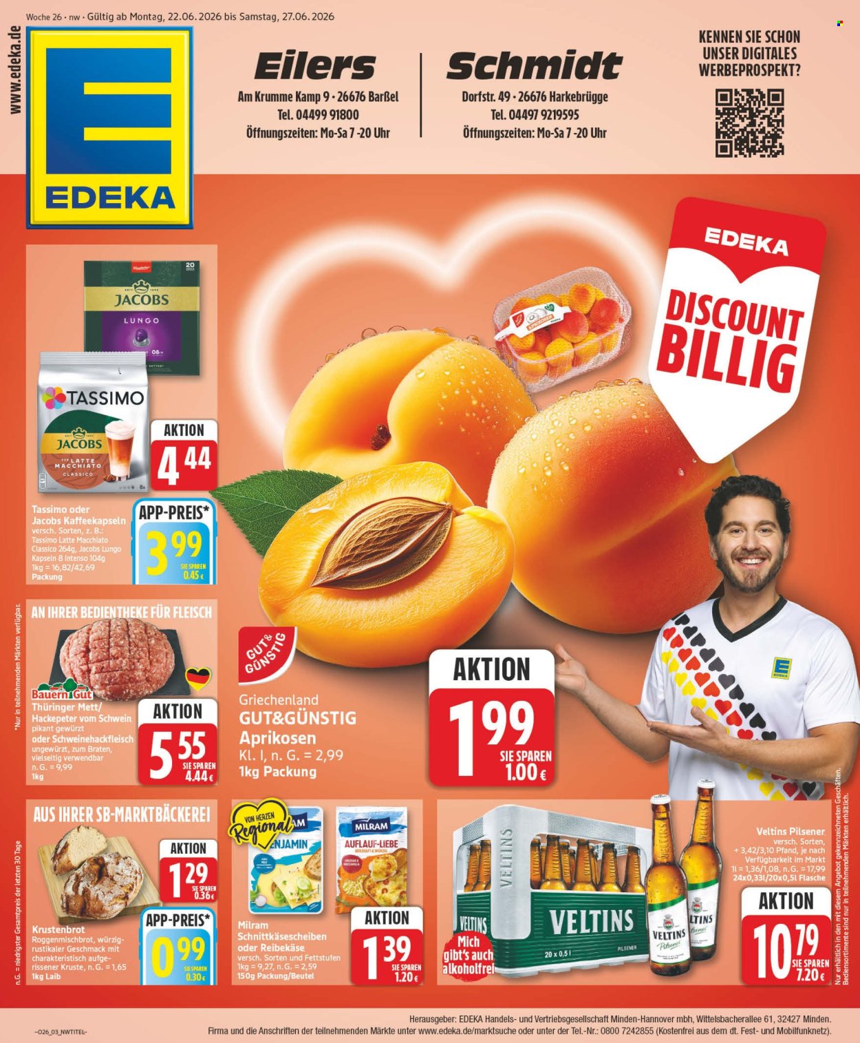 Edeka Prospekte  - 22.06.2026 - 27.06.2026. Seite 3