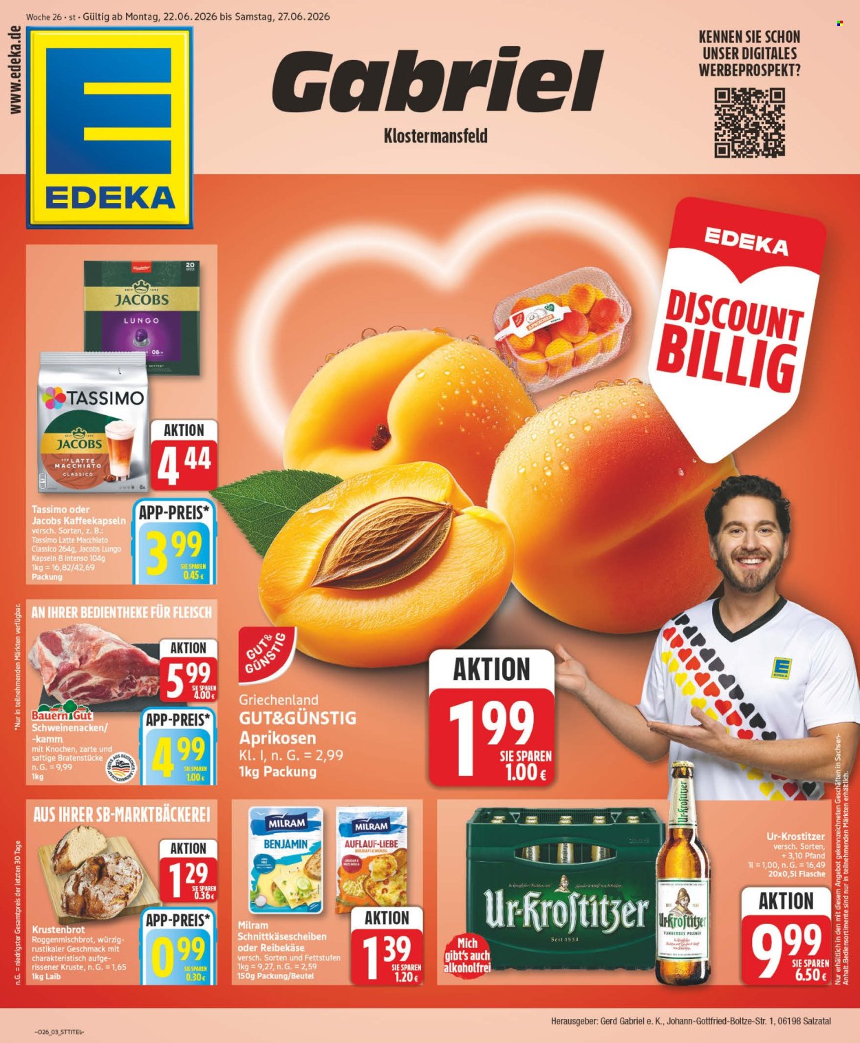Edeka Prospekte  - 22.06.2026 - 27.06.2026. Seite 3