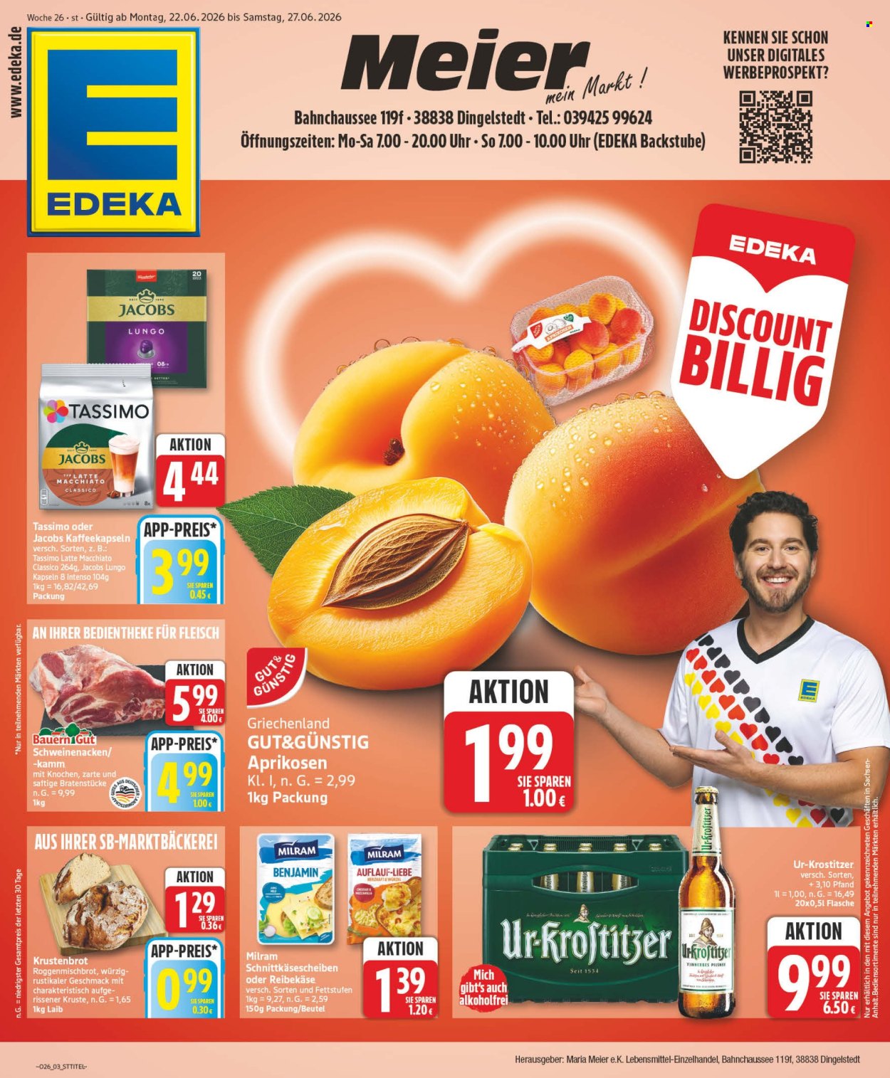 Edeka Prospekte  - 22.06.2026 - 27.06.2026. Seite 3