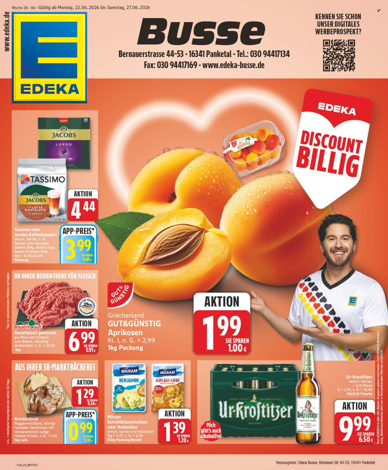 Edeka Prospekte  - 22.06.2026 - 27.06.2026. Seite 3