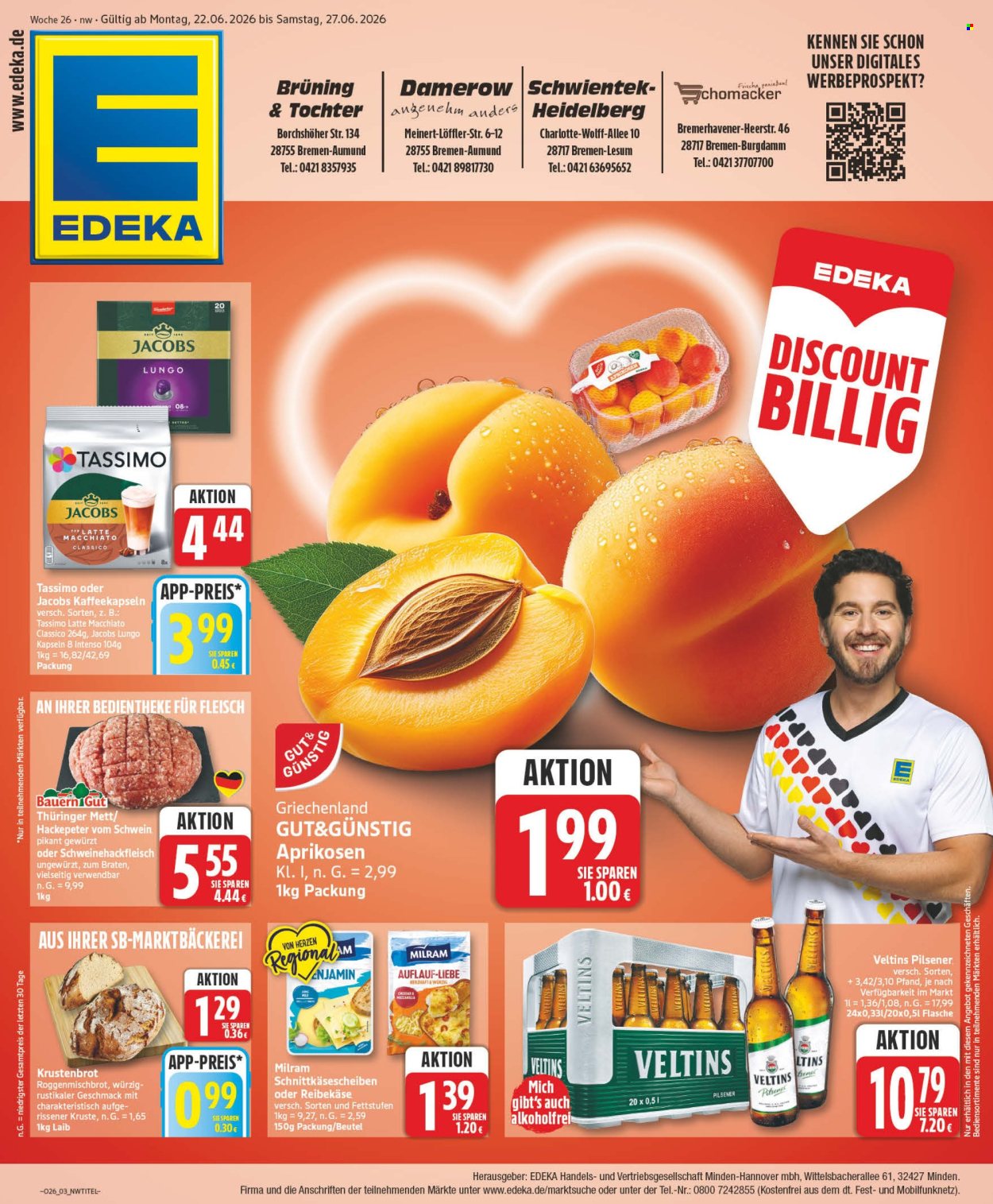 Edeka Prospekte  - 22.06.2026 - 27.06.2026. Seite 3