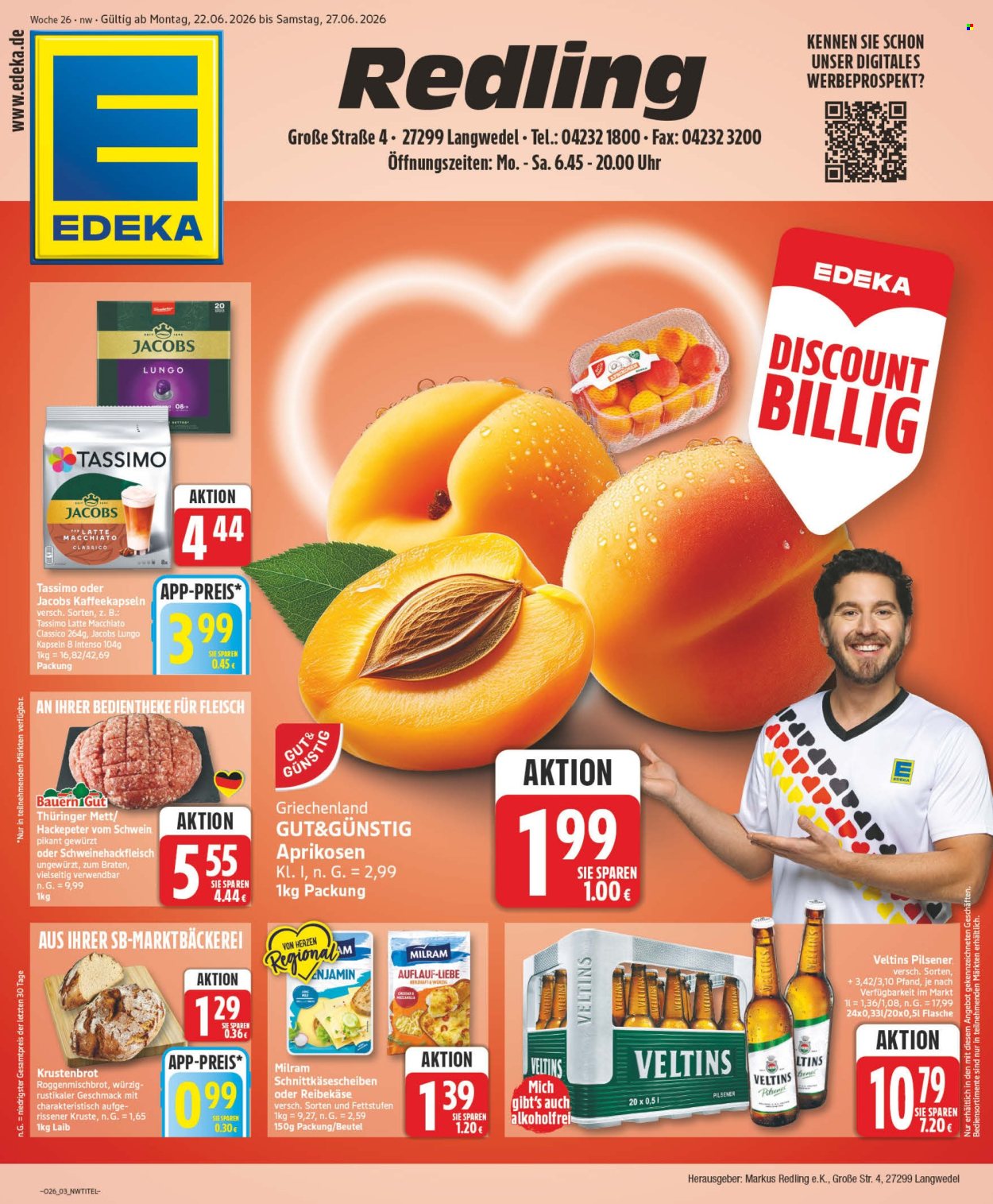 Edeka Prospekte  - 22.06.2026 - 27.06.2026. Seite 3