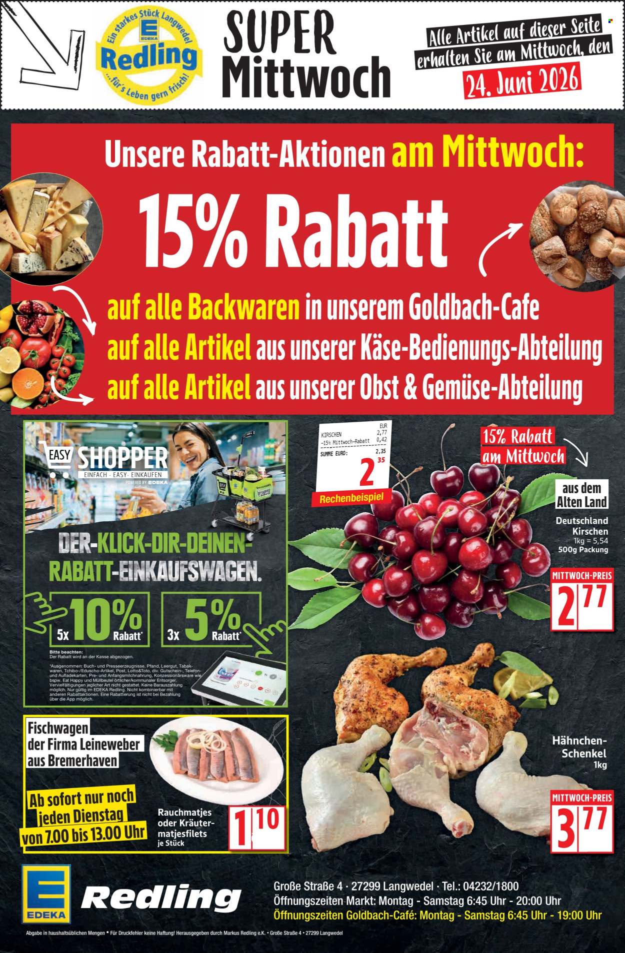 Edeka Prospekte  - 22.06.2026 - 27.06.2026. Seite 1