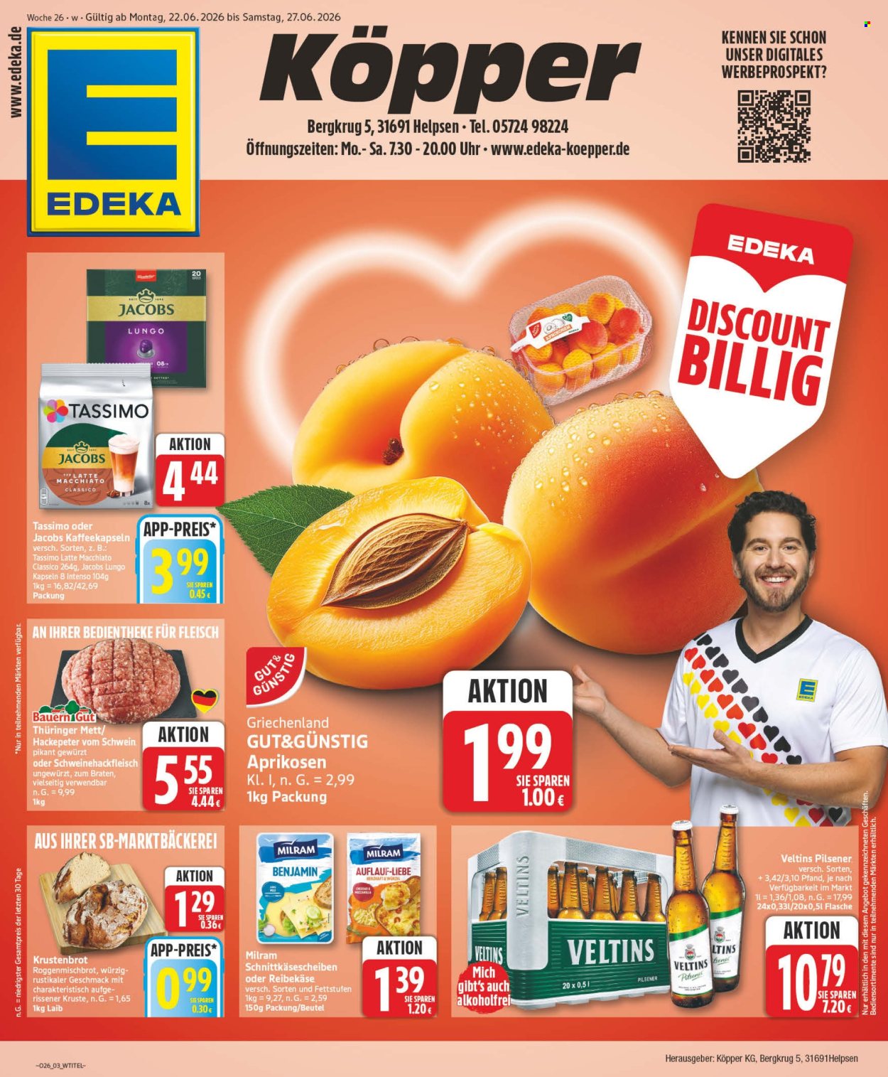 Edeka Prospekte  - 22.06.2026 - 27.06.2026. Seite 3