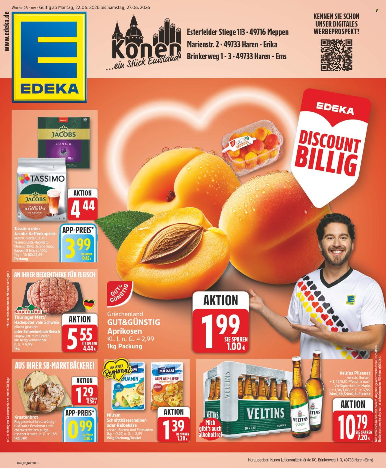 Edeka Prospekte  - 22.06.2026 - 27.06.2026. Seite 3