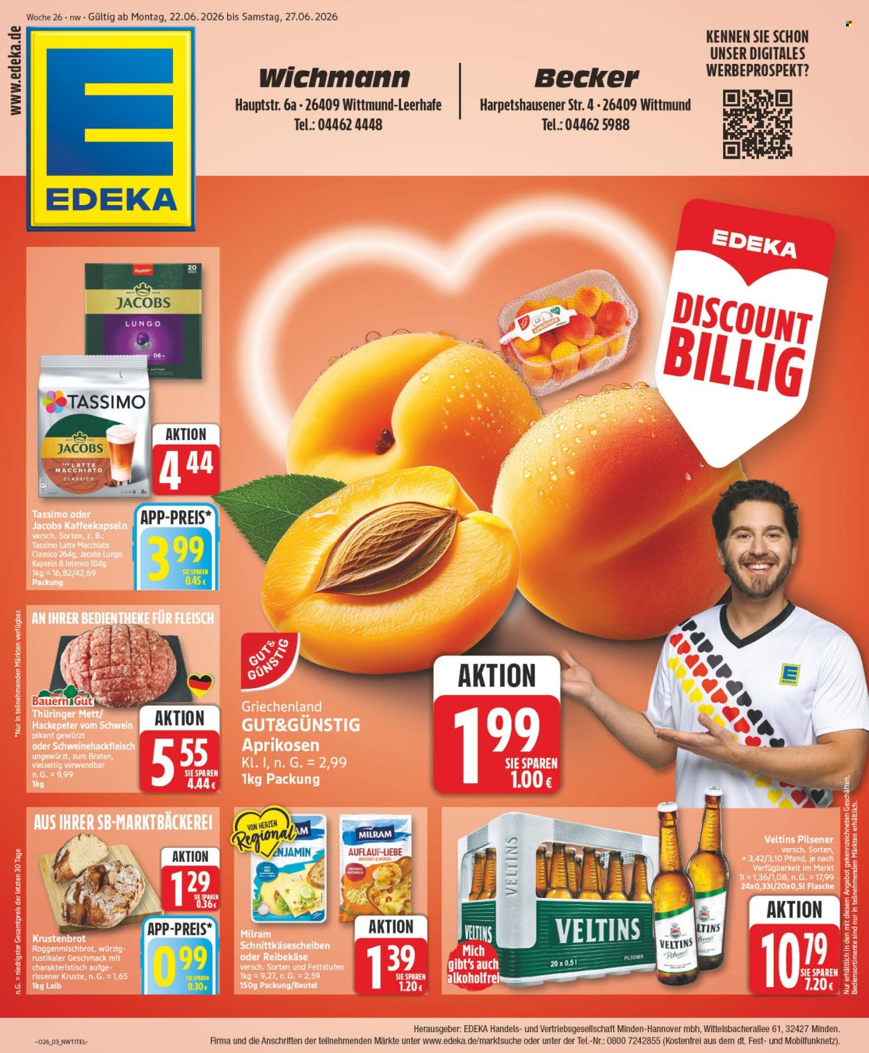 Edeka Prospekte  - 22.06.2026 - 27.06.2026. Seite 3