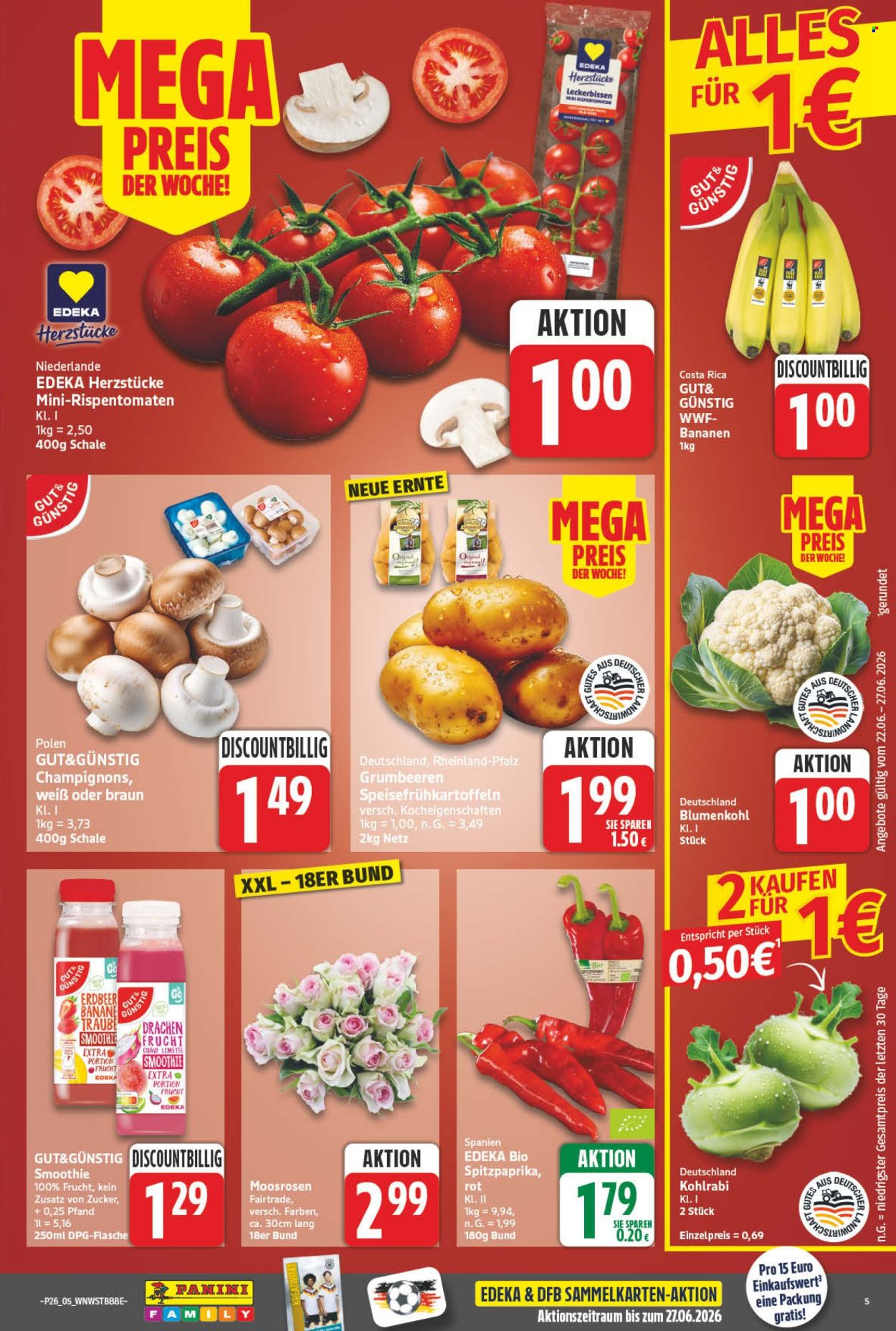 Edeka Prospekte  - 22.06.2026 - 27.06.2026. Seite 5