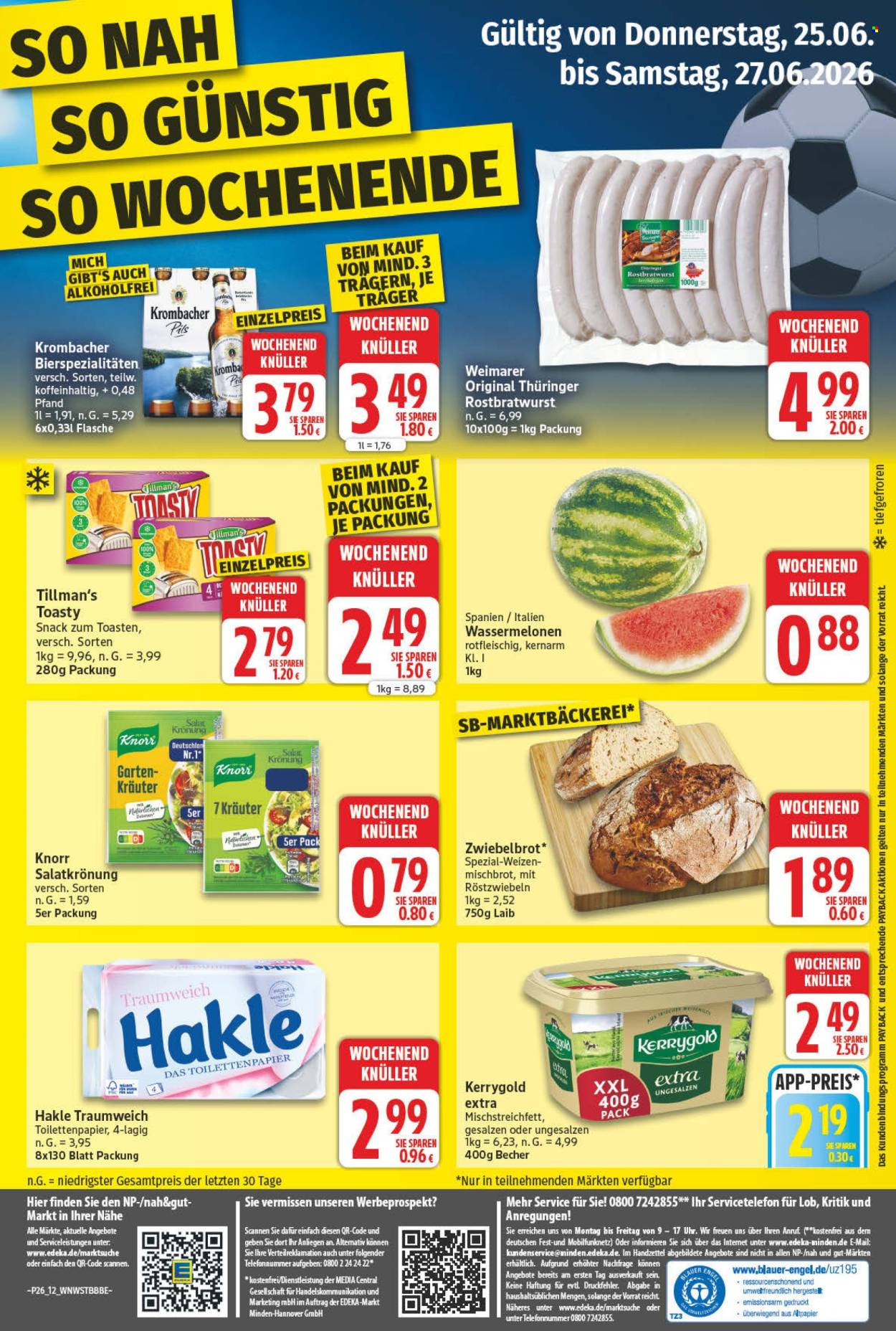 Edeka Prospekte  - 22.06.2026 - 27.06.2026. Seite 12