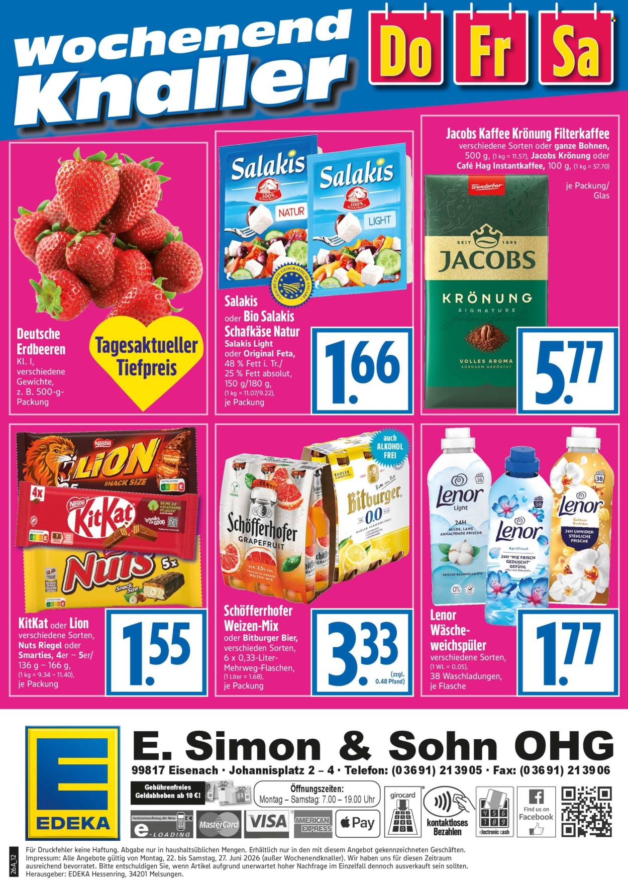 Edeka Prospekte  - 22.06.2026 - 27.06.2026. Seite 12