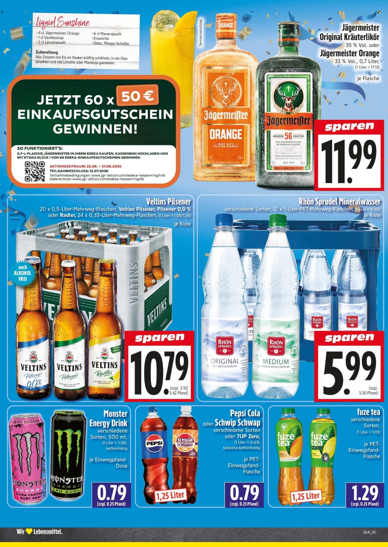Edeka Prospekte  - 22.06.2026 - 27.06.2026. Seite 10