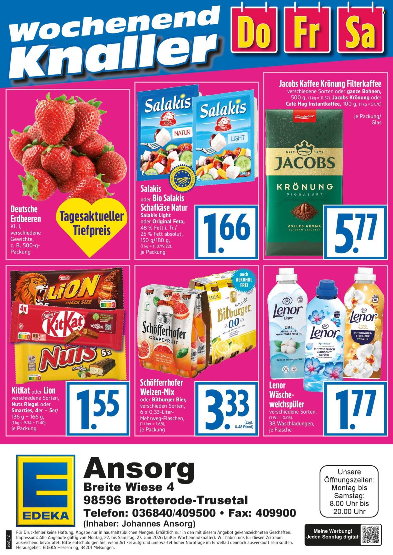 Edeka Prospekte  - 22.06.2026 - 27.06.2026. Seite 12