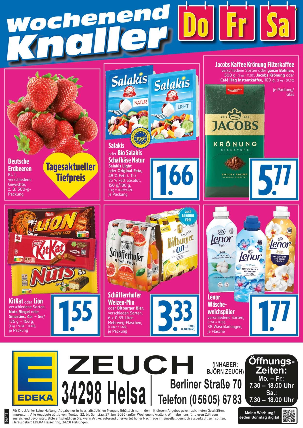 Edeka Prospekte  - 22.06.2026 - 27.06.2026. Seite 12