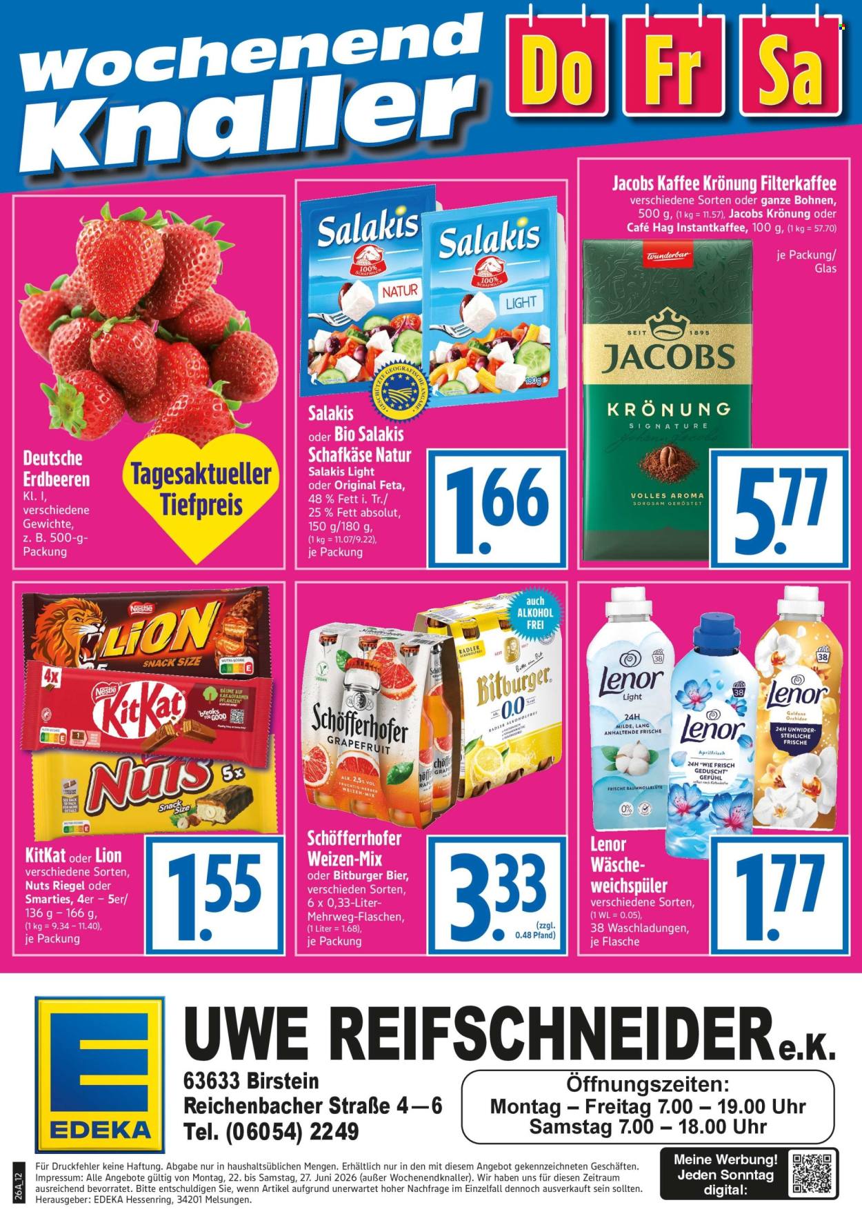 Edeka Prospekte  - 22.06.2026 - 27.06.2026. Seite 12