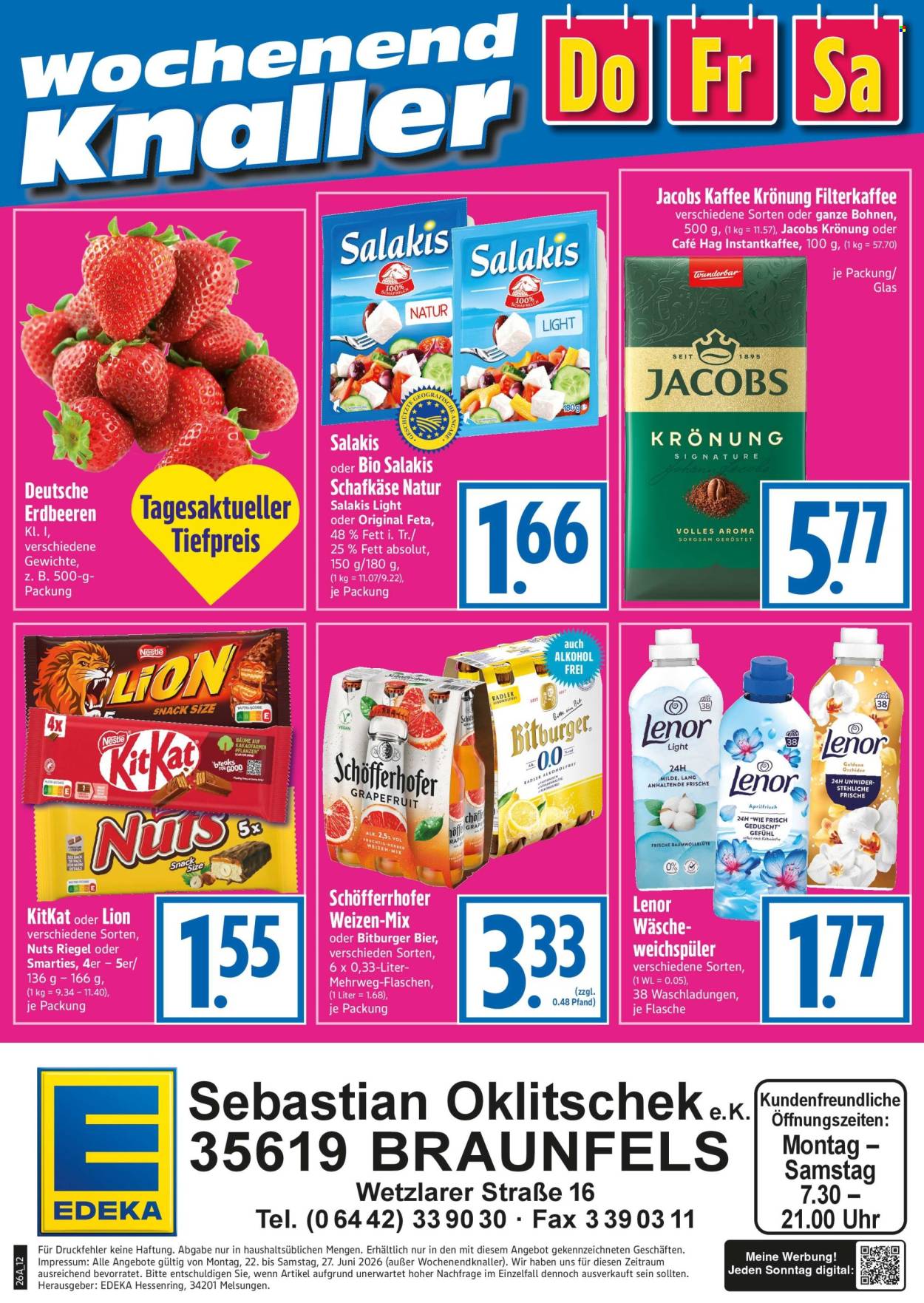 Edeka Prospekte  - 22.06.2026 - 27.06.2026. Seite 12
