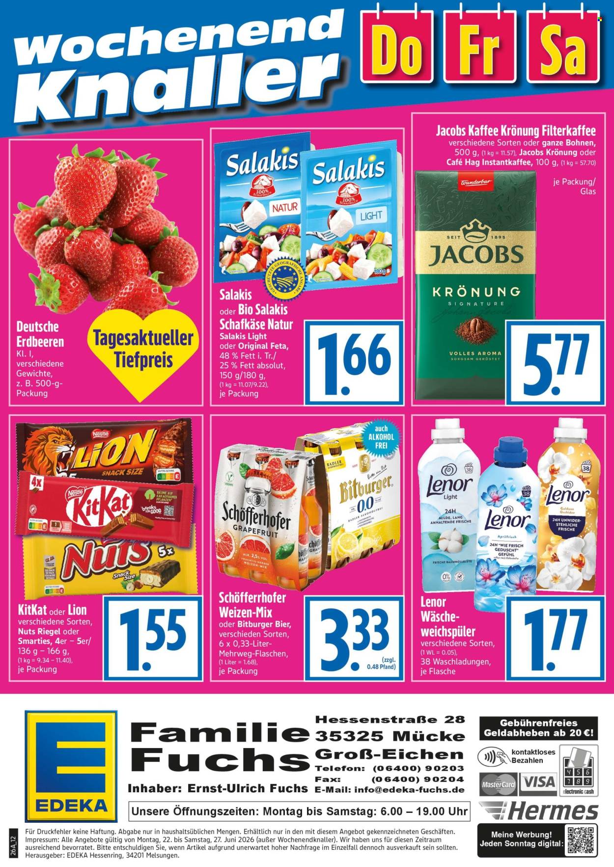 Edeka Prospekte  - 22.06.2026 - 27.06.2026. Seite 12