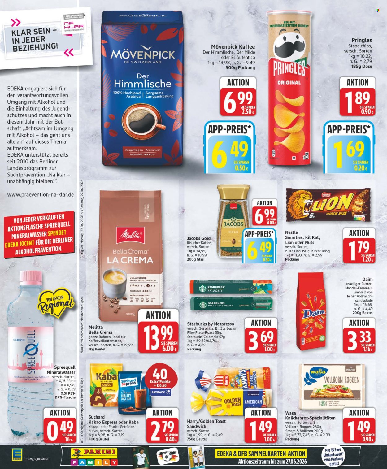 Edeka Prospekte  - 22.06.2026 - 27.06.2026. Seite 10