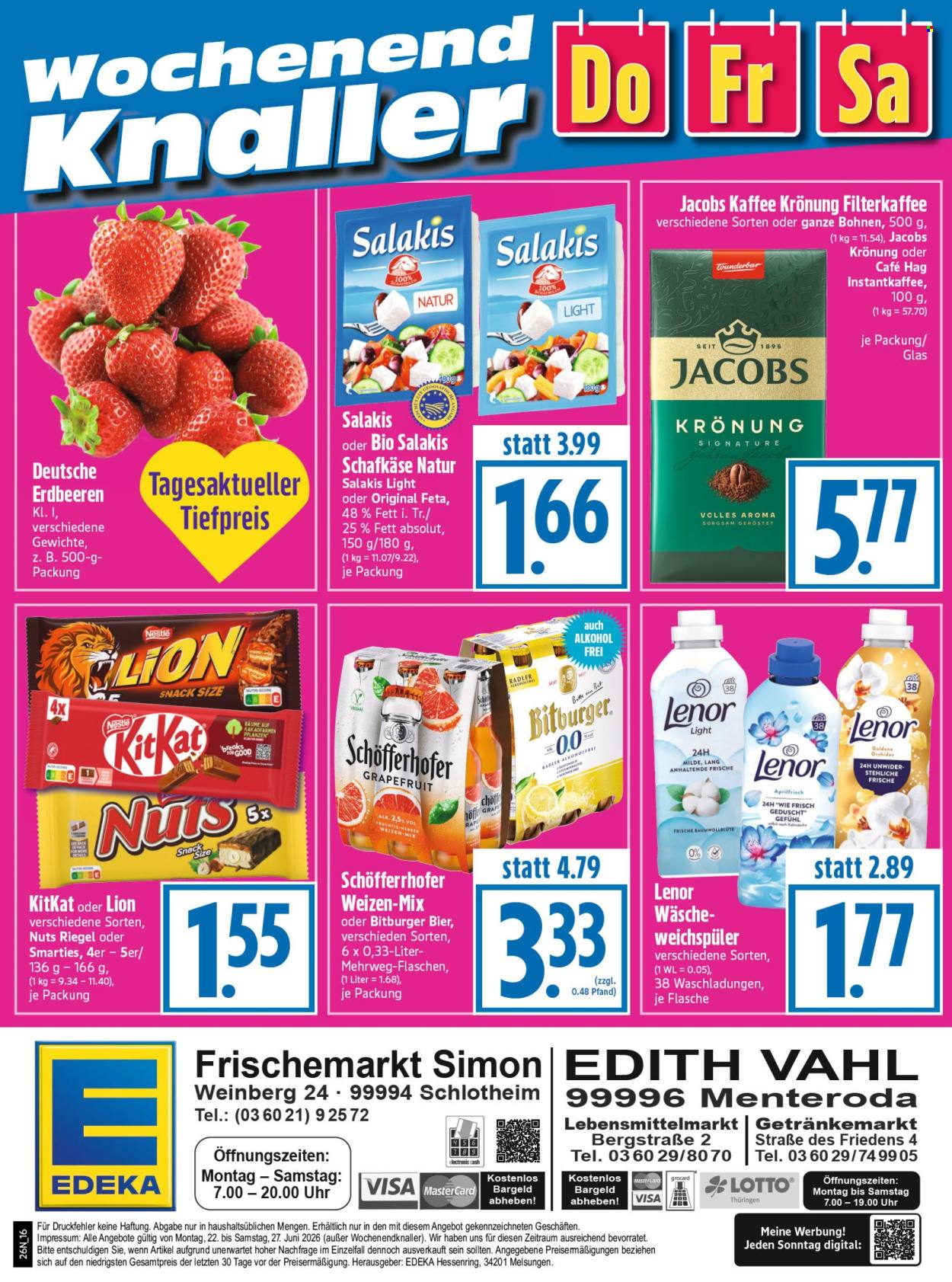 Edeka Prospekte  - 22.06.2026 - 27.06.2026. Seite 16