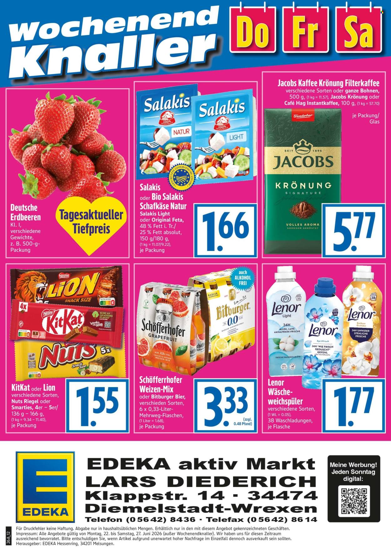 Edeka Prospekte  - 22.06.2026 - 27.06.2026. Seite 12