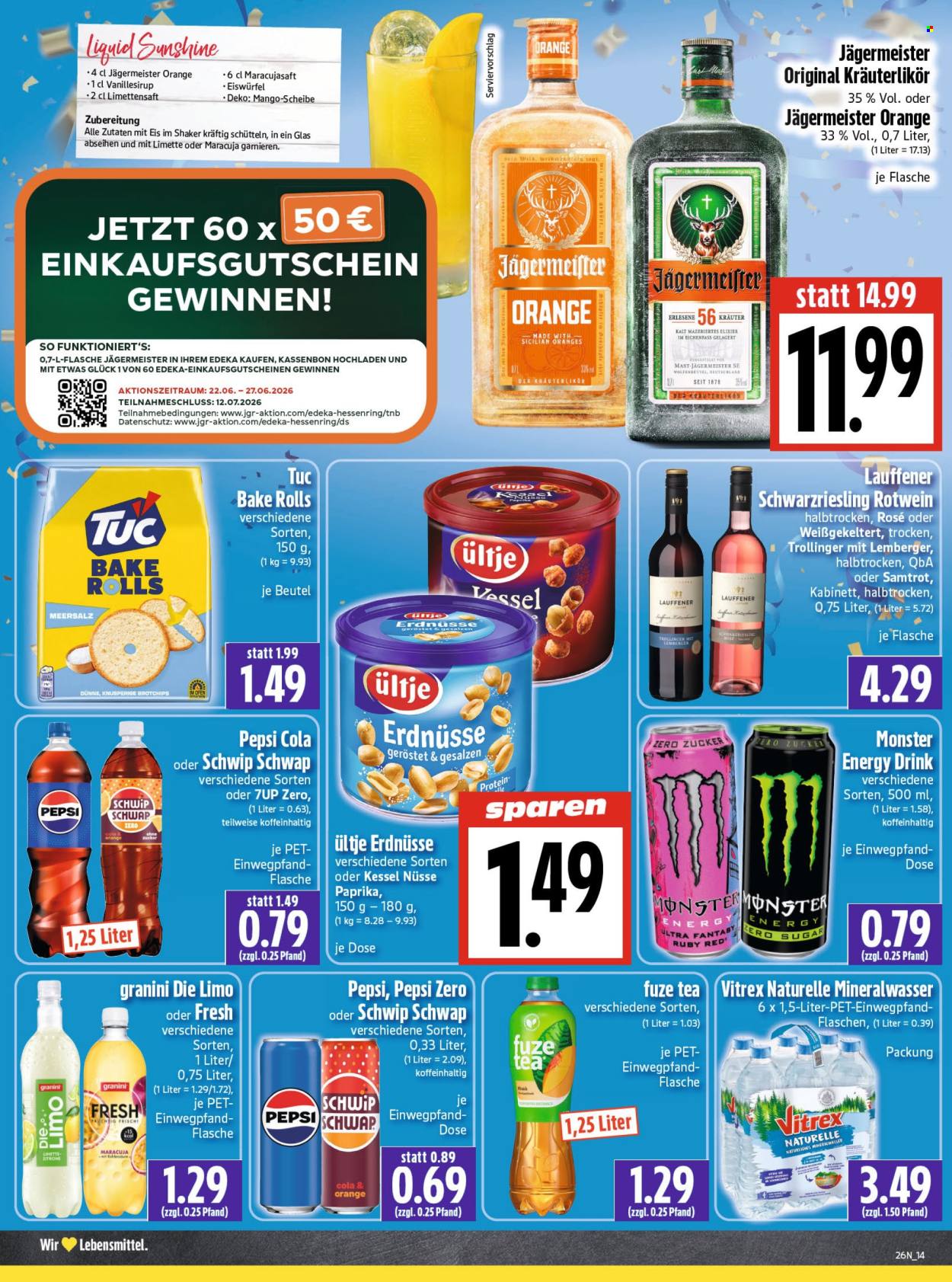 Edeka Prospekte  - 22.06.2026 - 27.06.2026. Seite 14