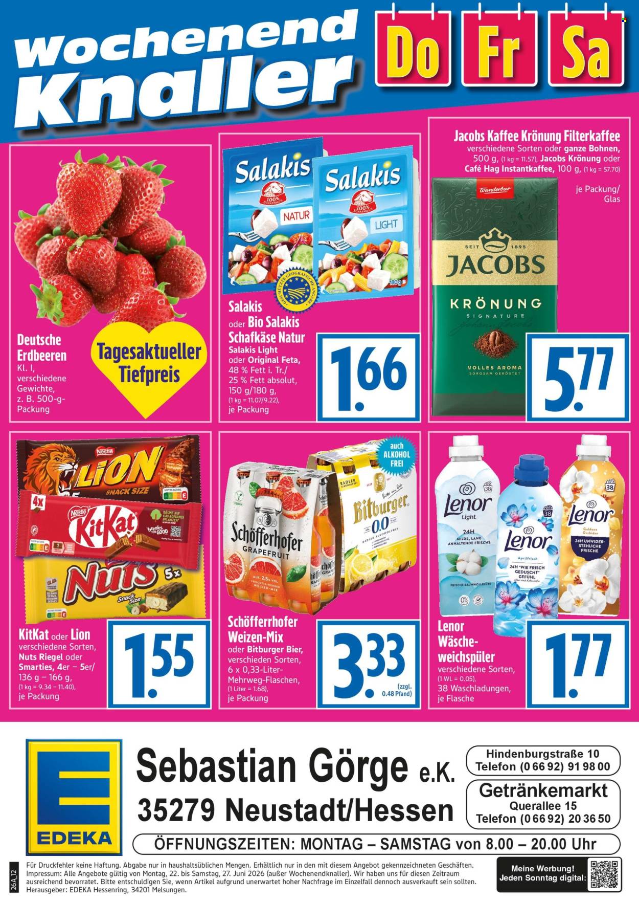 Edeka Prospekte  - 22.06.2026 - 27.06.2026. Seite 12