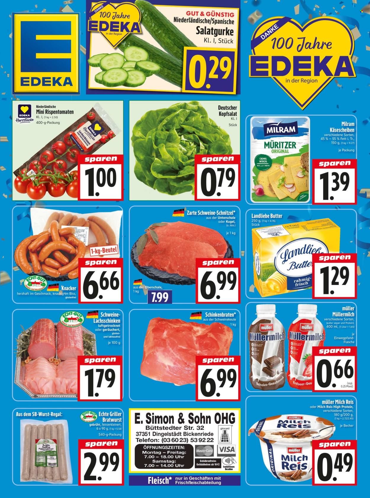 Edeka Prospekte  - 22.06.2026 - 27.06.2026. Seite 1