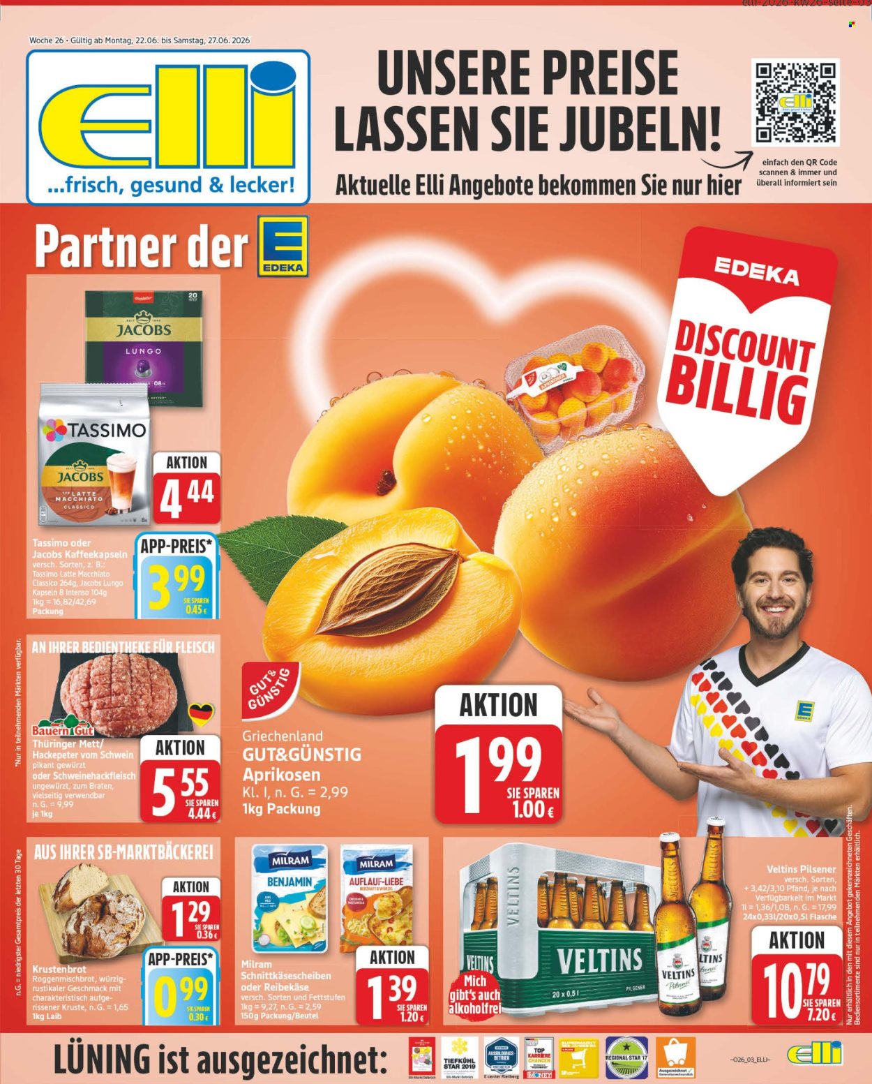 Edeka Prospekte  - 22.06.2026 - 27.06.2026. Seite 3