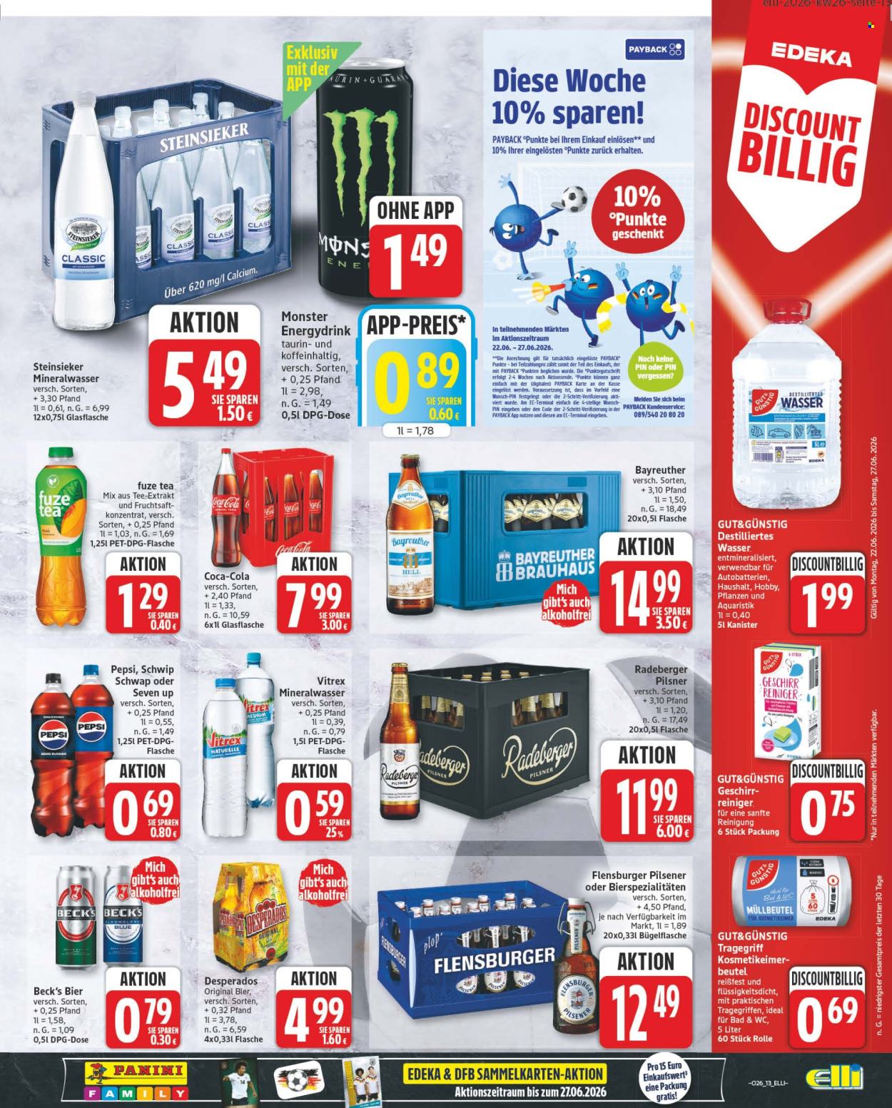 Edeka Prospekte  - 22.06.2026 - 27.06.2026. Seite 13