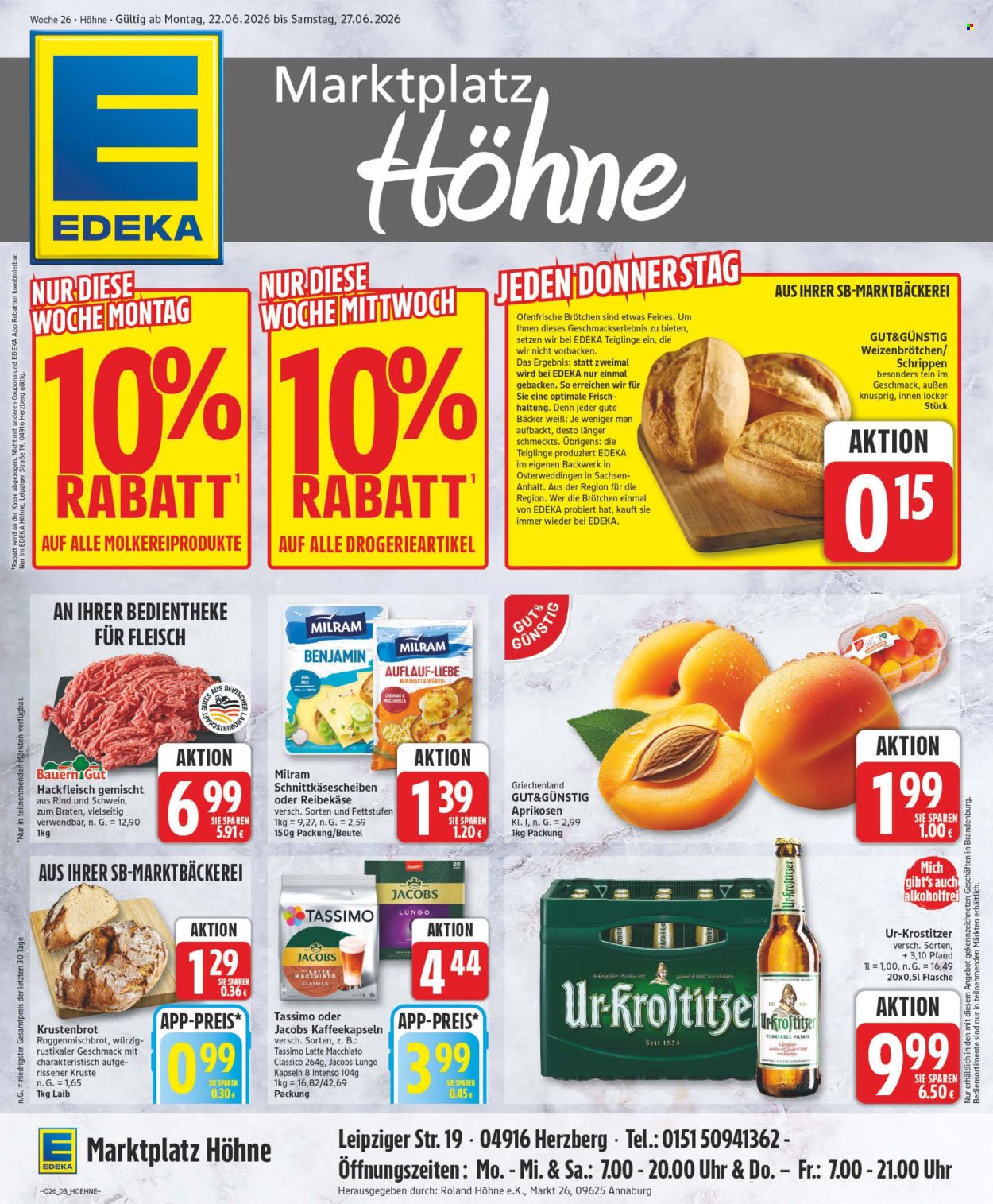 Edeka Prospekte  - 22.06.2026 - 27.06.2026. Seite 3