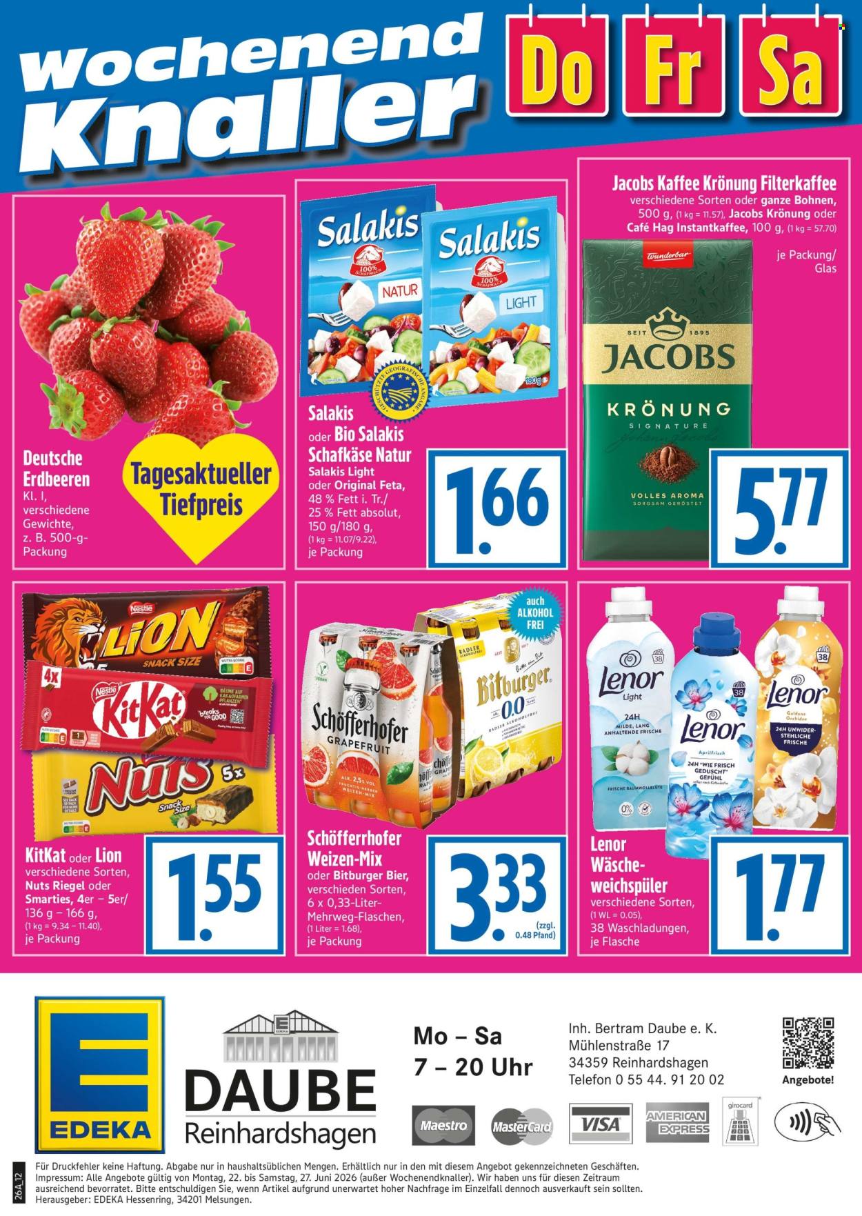 Edeka Prospekte  - 22.06.2026 - 27.06.2026. Seite 12