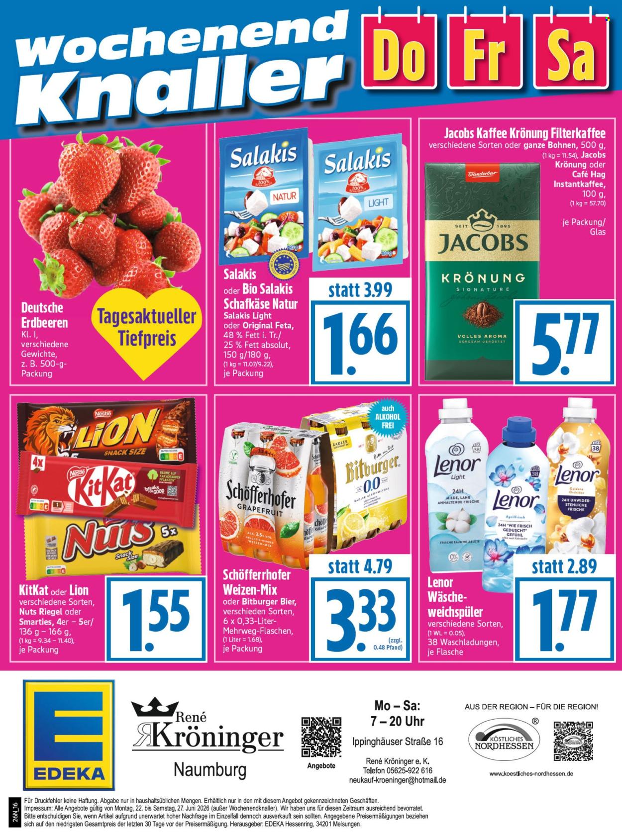 Edeka Prospekte  - 22.06.2026 - 27.06.2026. Seite 16